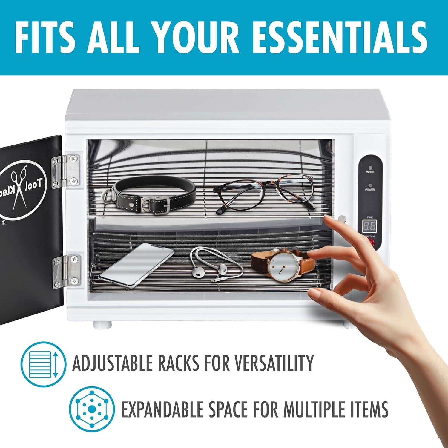 Caja Desinfectante UV Profesional TK-2-OVP - 35.5x20.3cm