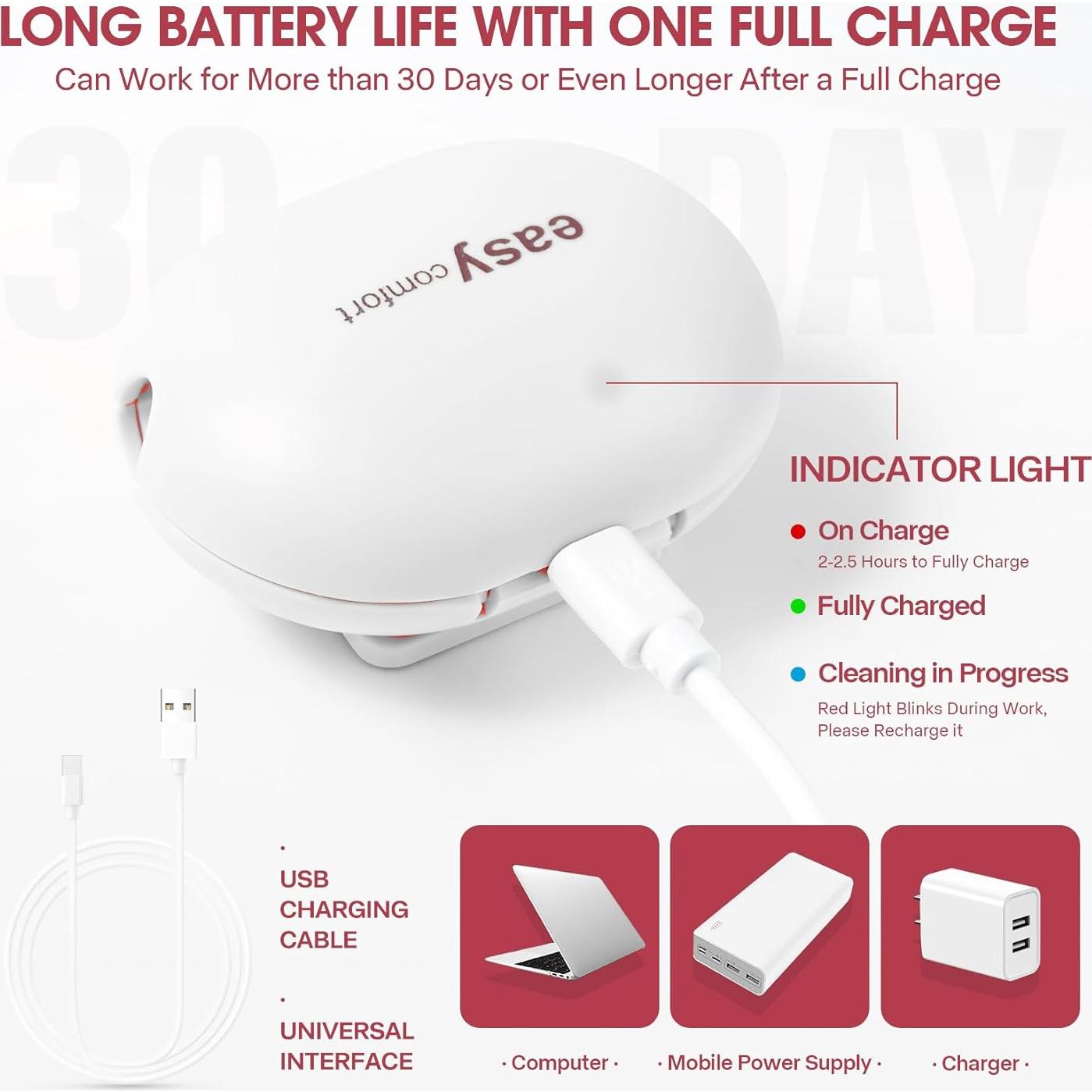 Estuche Esterilizador de Cepillos de Dientes Cleaner Blanco Mini