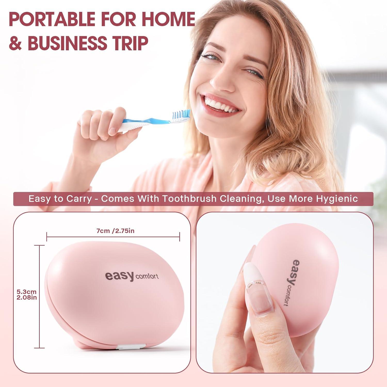 Estuche Esterilizador de Cepillos de Dientes Cleaner Blanco Mini