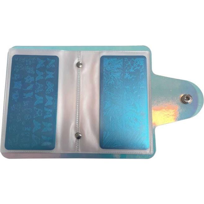 Juego de Placas de Estampado de Uñas VNC 16 Placas + 2 Selladores + 2 Raspadores