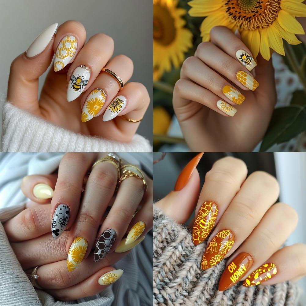 Placas de Estampado de Uñas PH PandaHall 3 Piezas - Acero Inoxidable