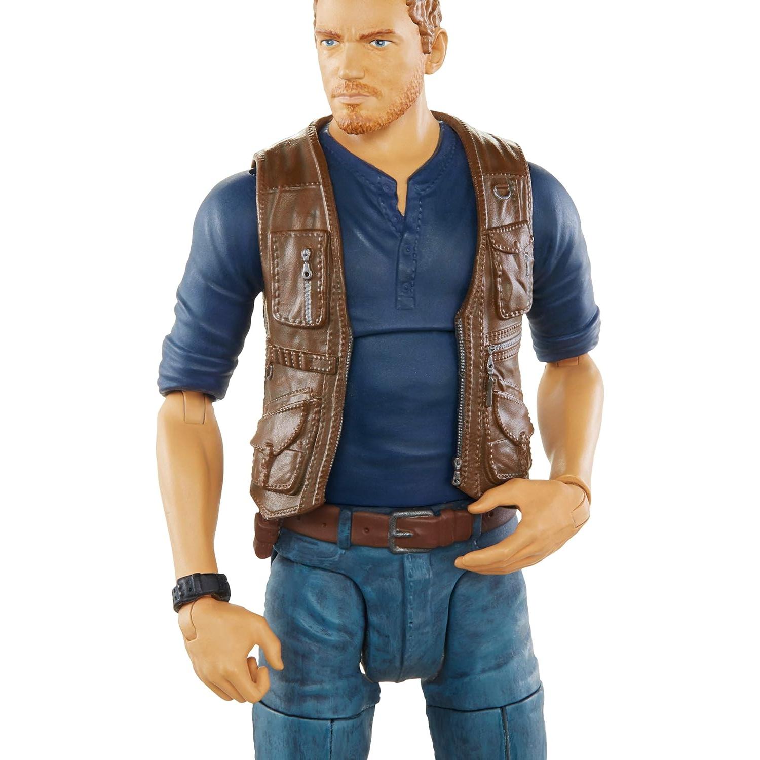 Figura de acción Owen Grady Jurassic World 15 cm articulada