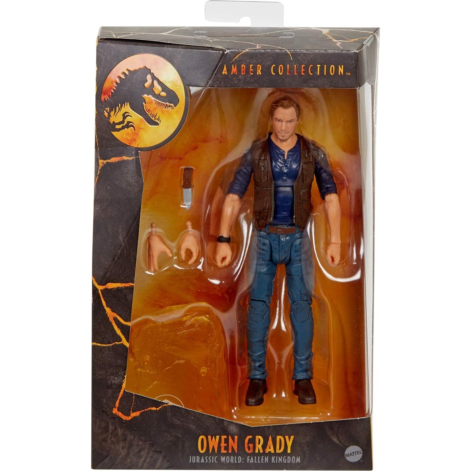 Figura de acción Owen Grady Jurassic World 15 cm articulada