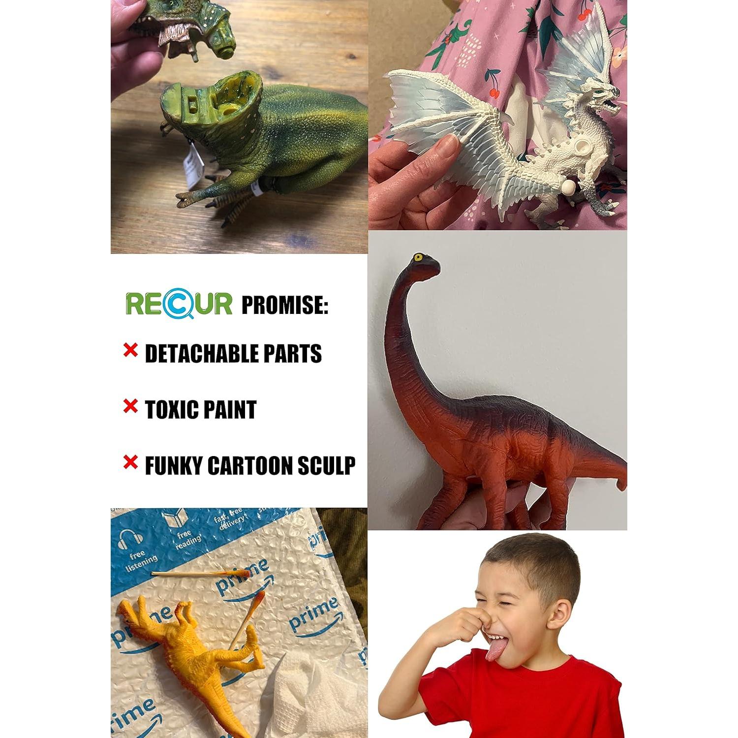 Figura Dinosaurio Brachiosaurus RECUR 32.5cm Juguete Infantil