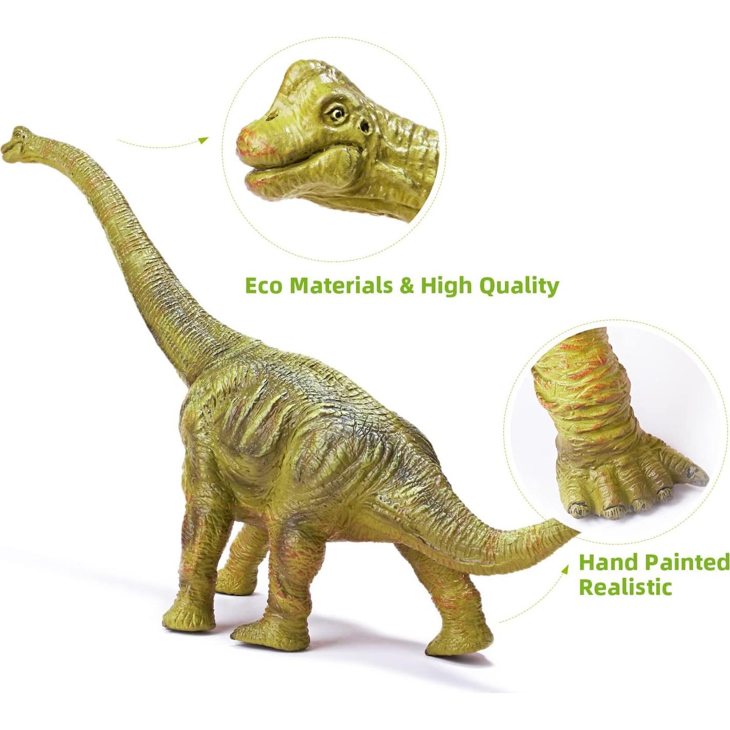 Figura Dinosaurio Brachiosaurus RECUR 32.5cm Juguete Infantil
