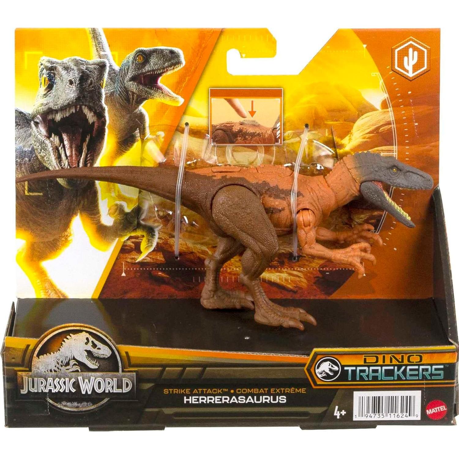 Juguete Dinosaurio Mattel Jurassic World Herrerasaurus 17.78 cm