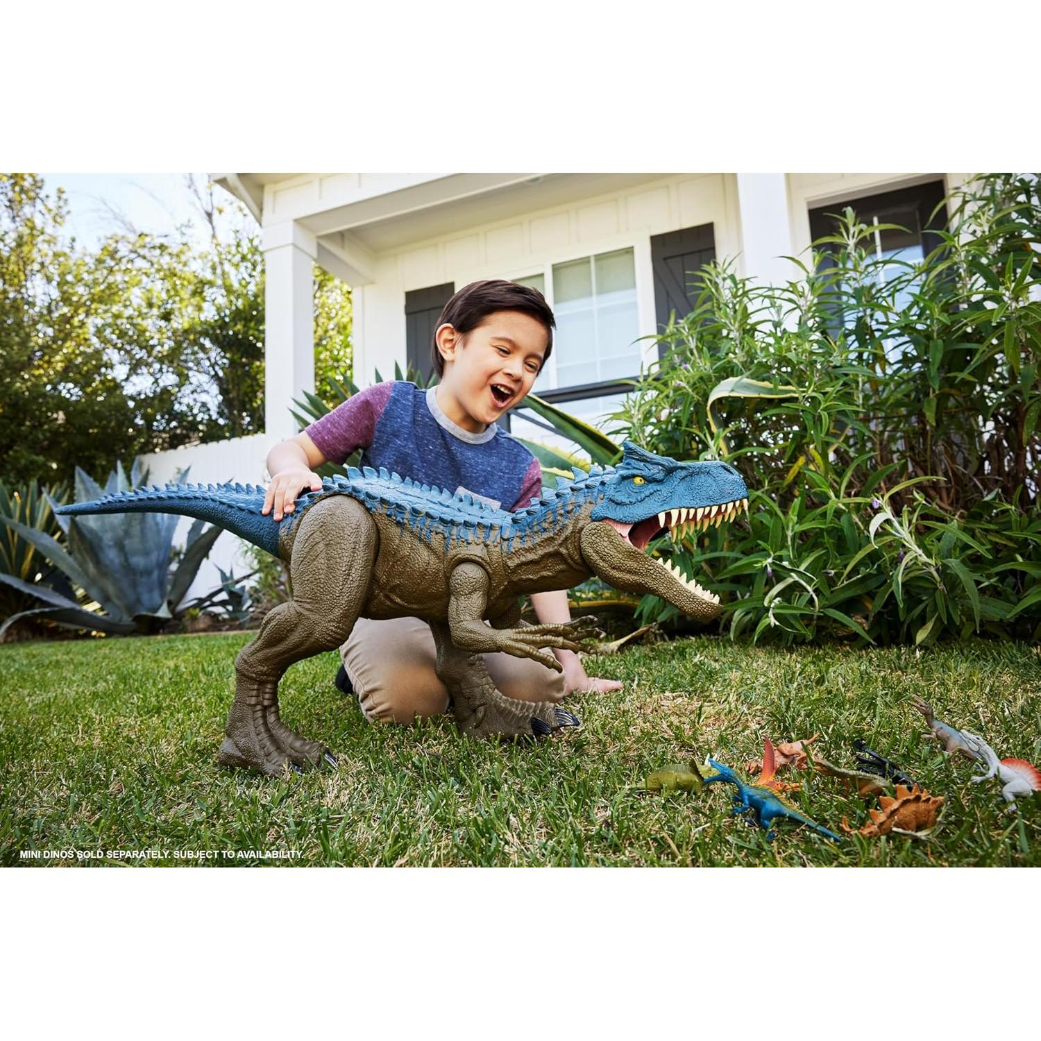 Figura de Acción Allosaurus Super Colosal Mattel 100 cm