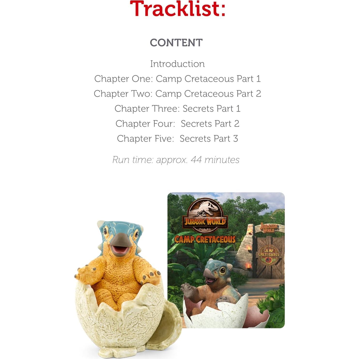 Figurita de audio Bumpy Tonies Jurassic World 44 min 6+