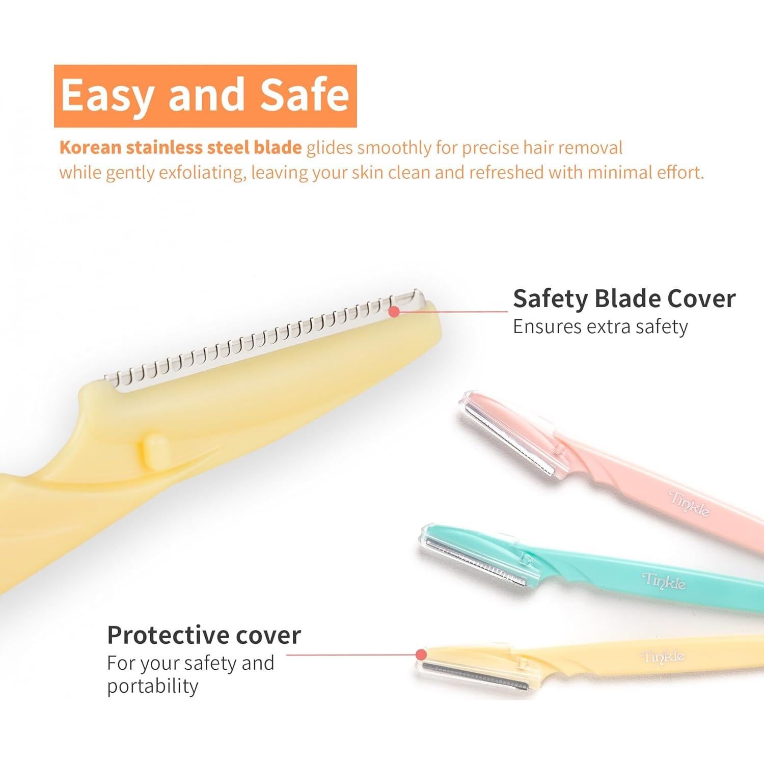 Kit de Dermaplaning Tinkle 6 Piezas - Afeitadora Facial Segura