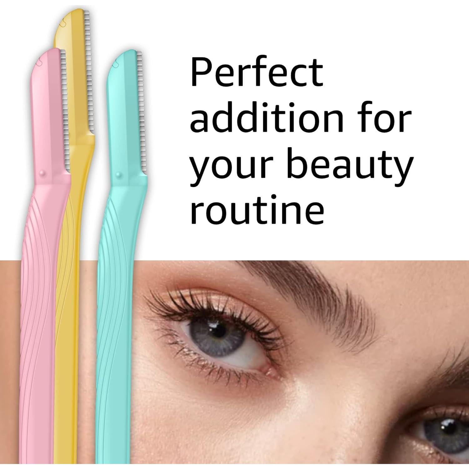 Afeitadora Dermaplane Amazon Basics Multicolor 3 Unidades