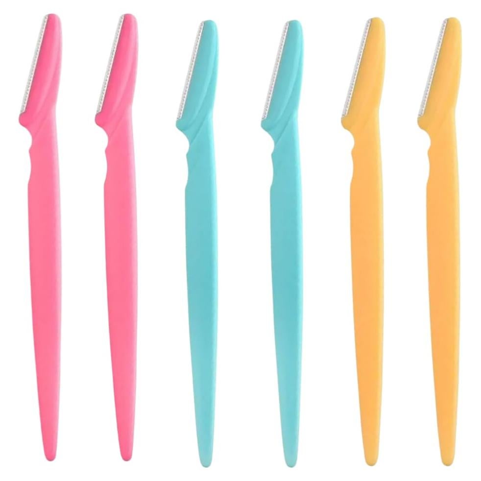 6 PC Eyebrow Razor Demaplane Tool for Women & Men Facial Eyebrow Trimmer Shaper Facial Hair Remover