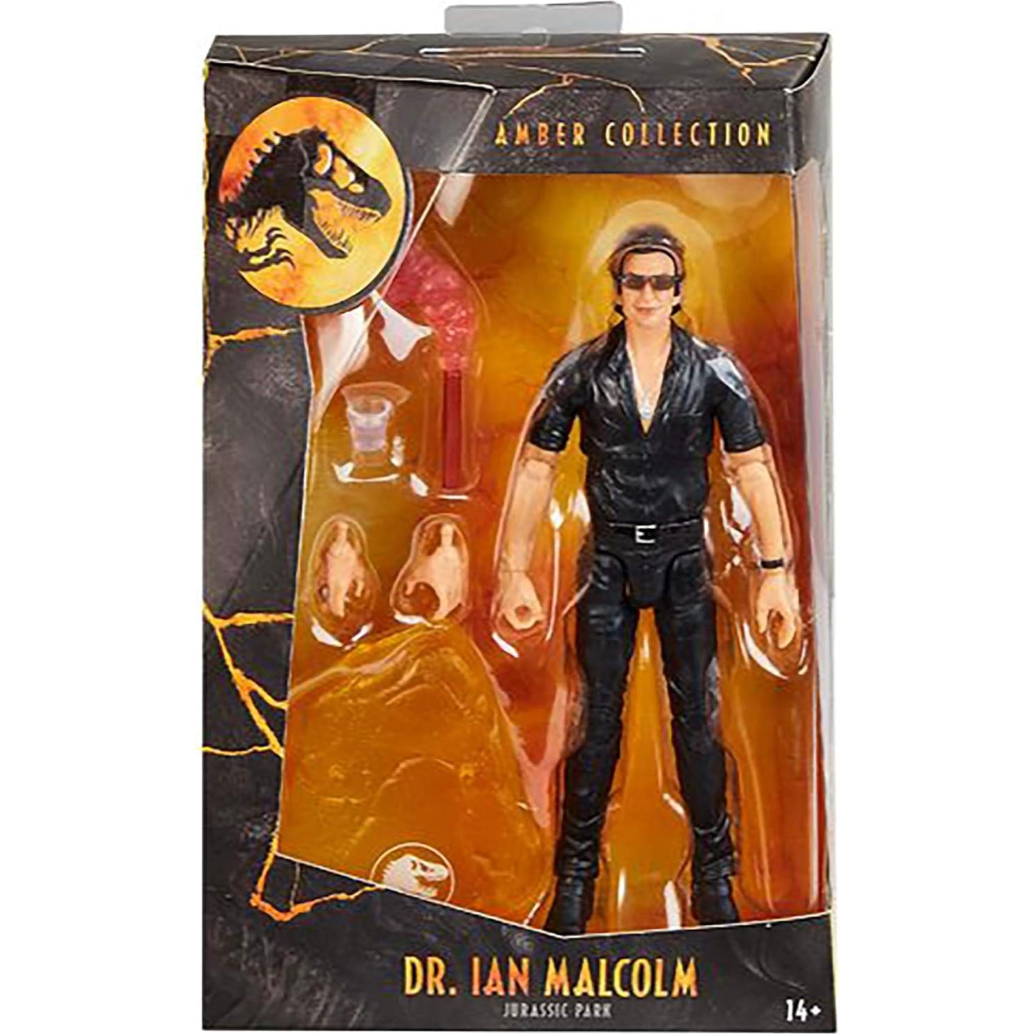 Figura de Acción Dr. Ian Malcolm Jurassic World Mattel 16,5 cm