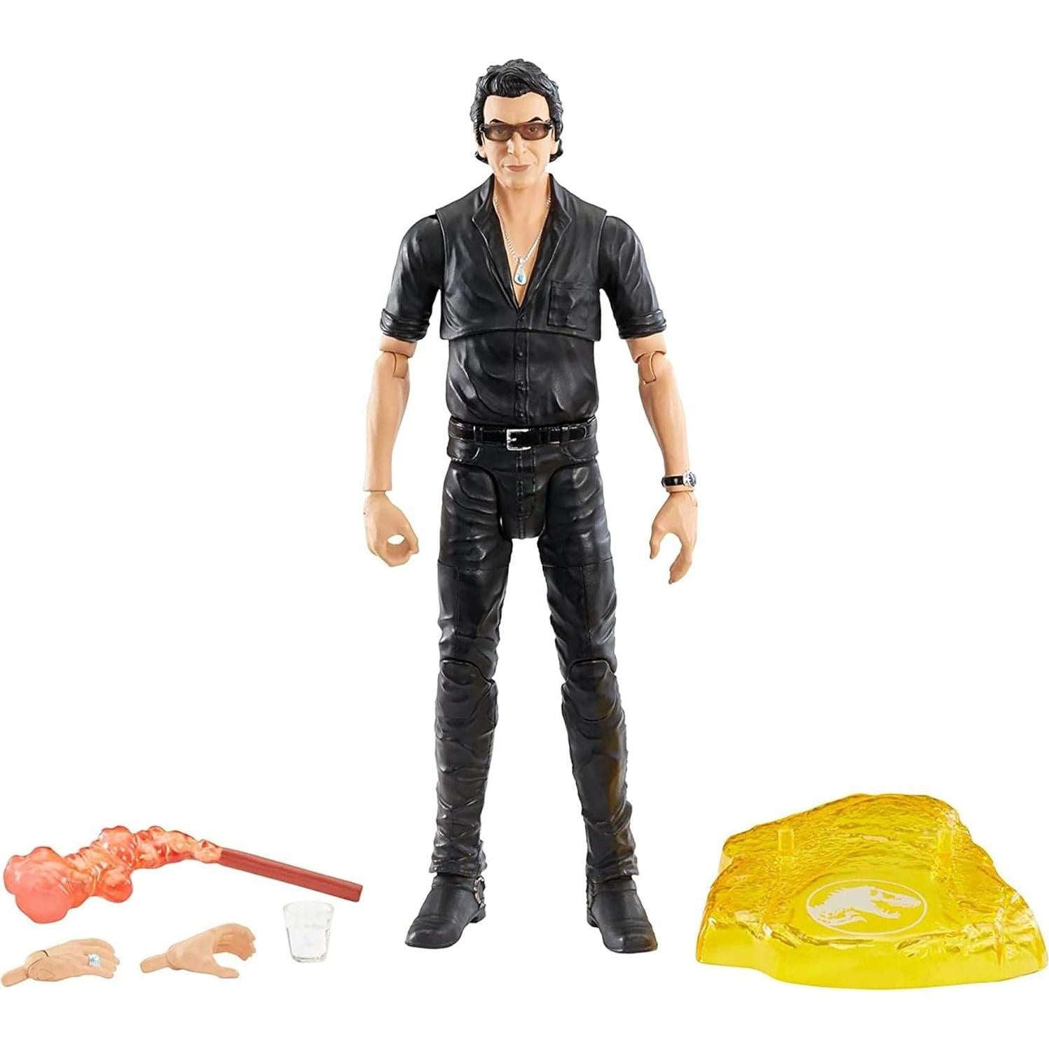 Figura de Acción Dr. Ian Malcolm Jurassic World Mattel 16,5 cm