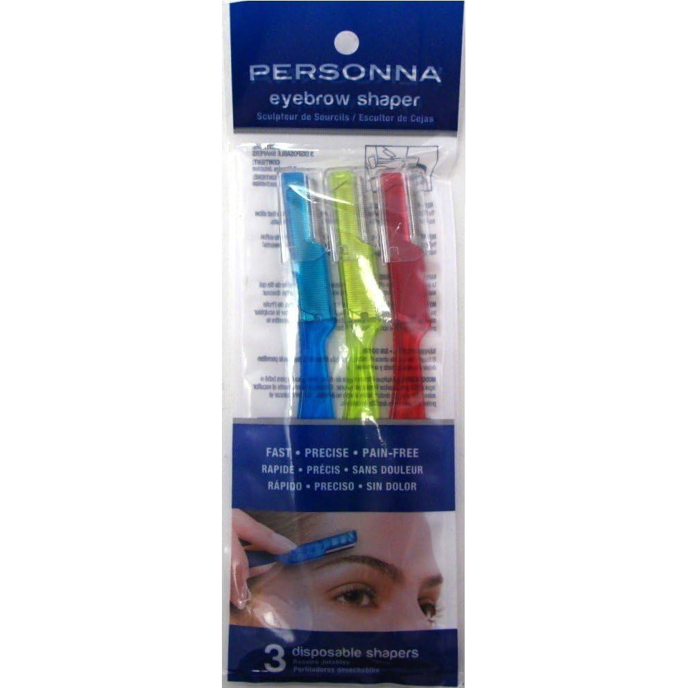 Cortador de Cejas Personna - Paquete de 3 Unidades