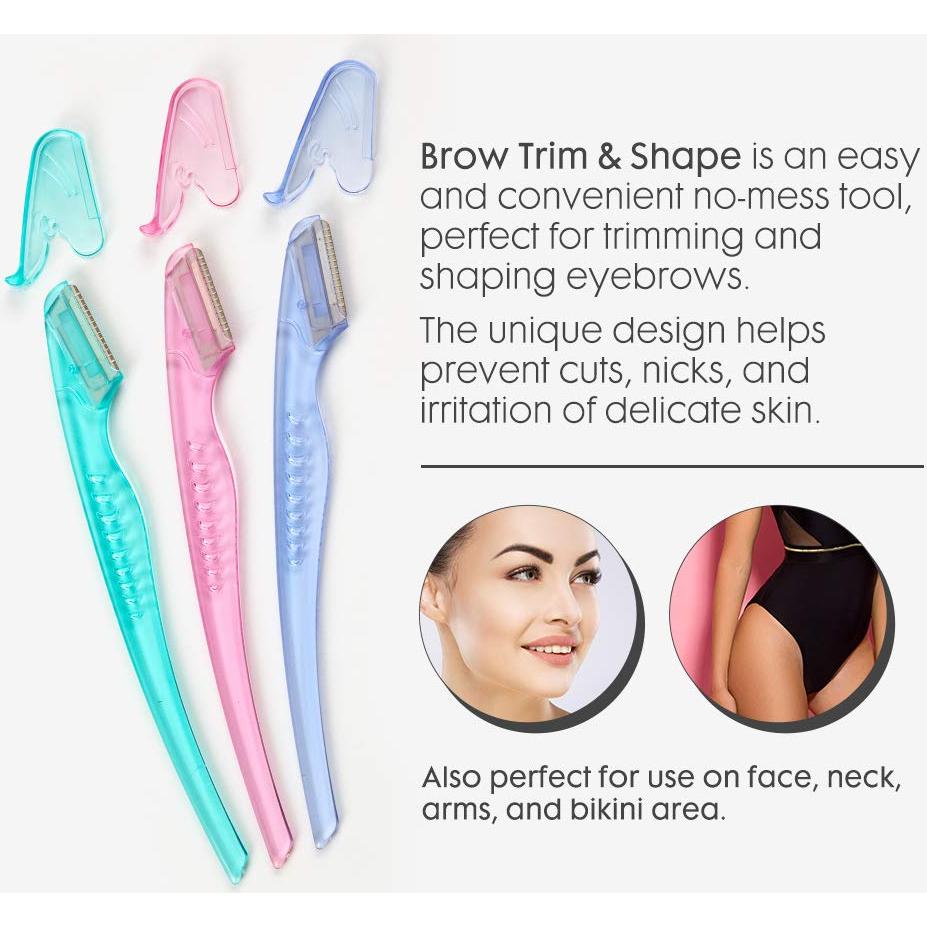 Afeitadora de Cejas Ardell Pro Brow - 6 Unidades, Sin Dolor