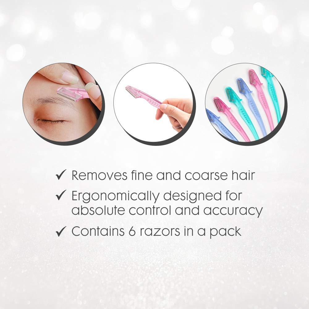 Afeitadora de Cejas Ardell Pro Brow - 6 Unidades, Sin Dolor