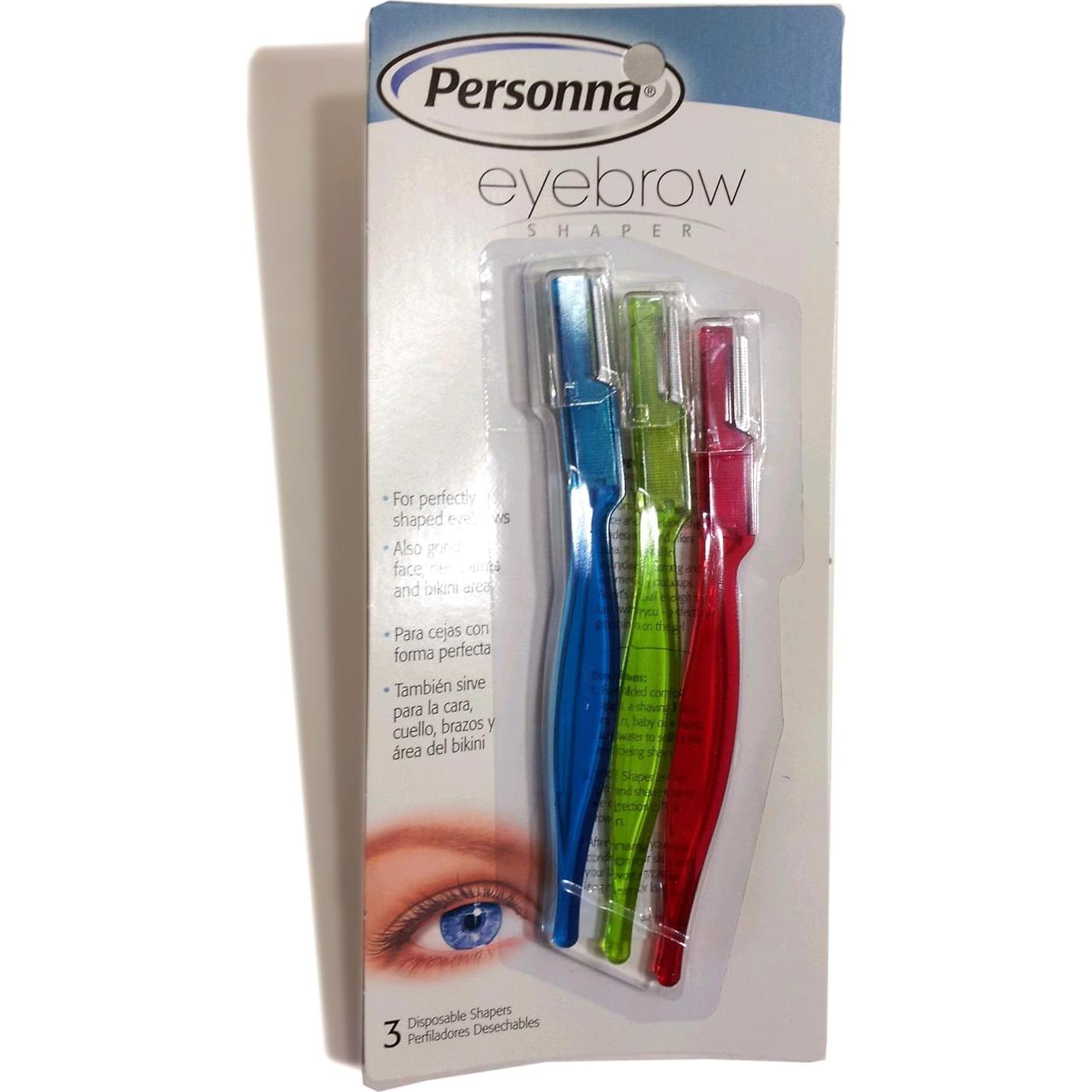 Cortador de Cejas Personna - Paquete de 6 Unidades