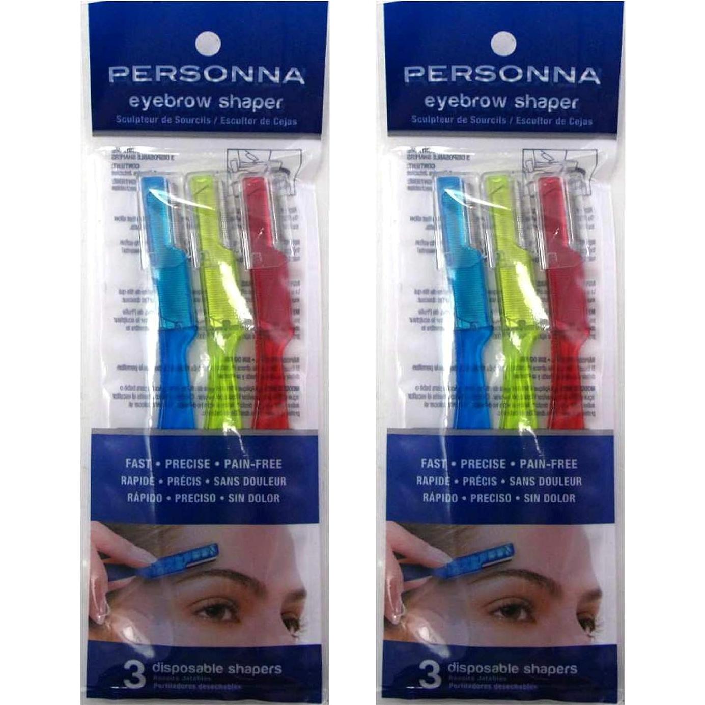 Formadores de Cejas Personna 3 Unidades - 14.5x7.1 cm