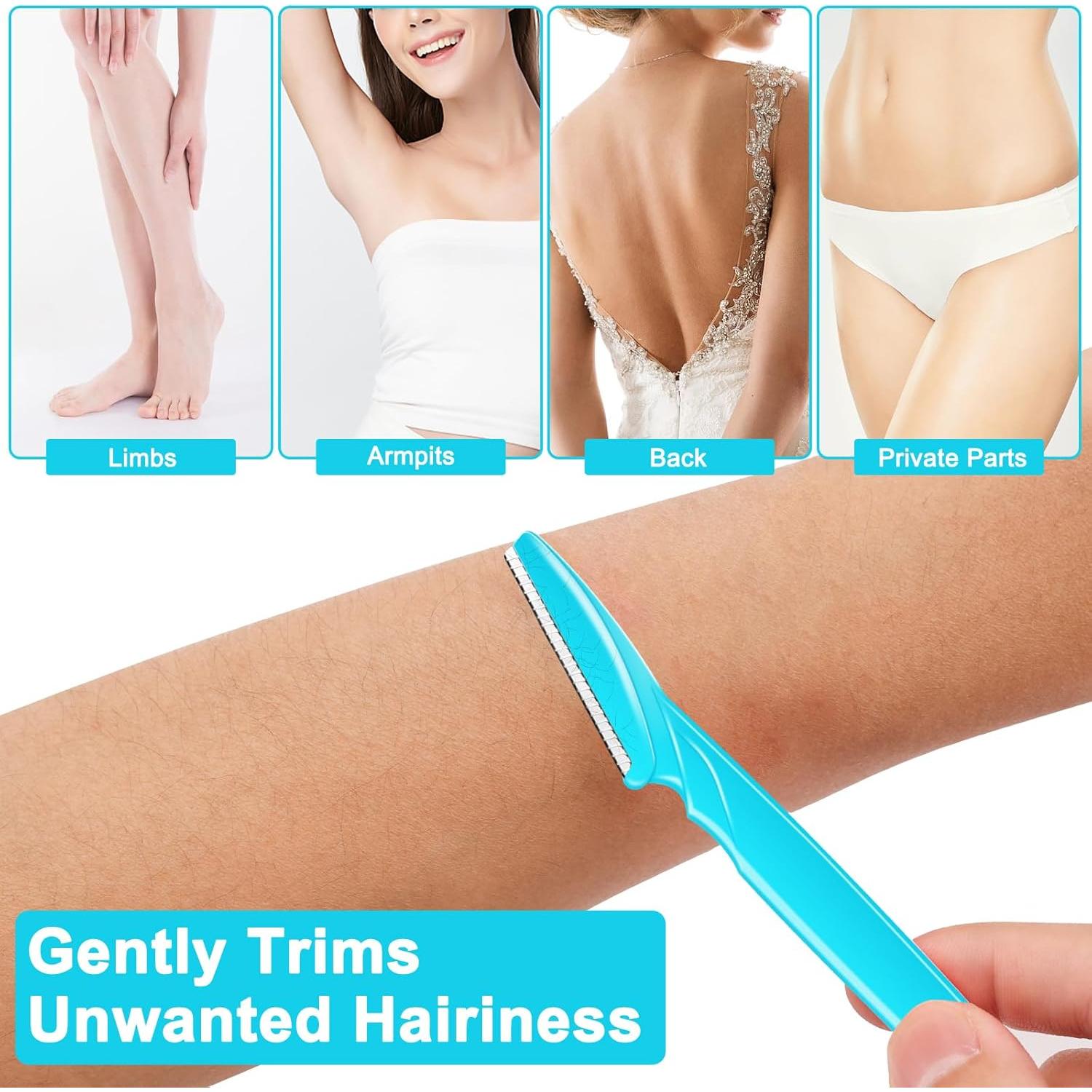 Set de 66 Cuchillas Dermaplane NICEMOVIC para Cejas y Cara