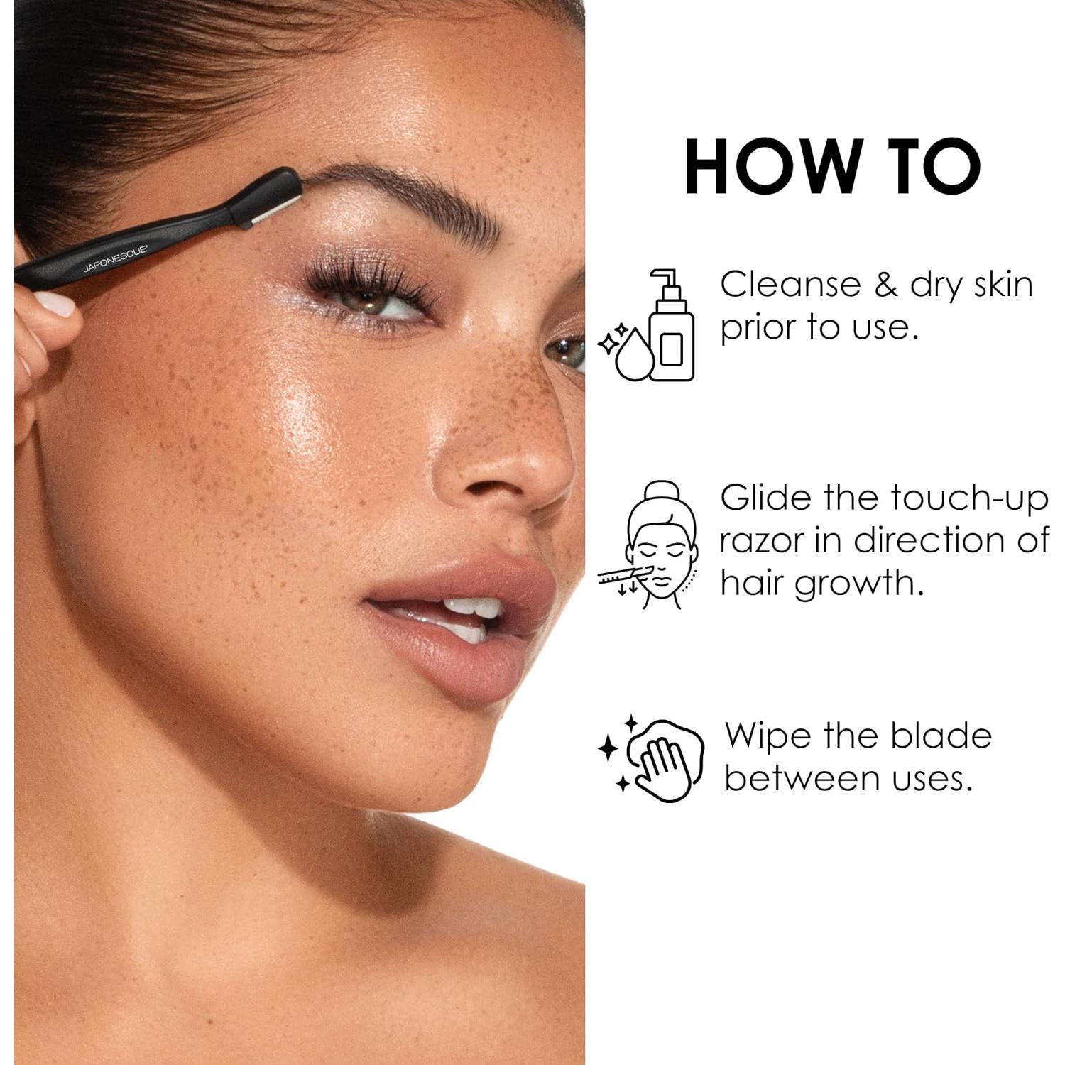 Cuchillas de Toque Japonesque para Cejas - Acero Inoxidable