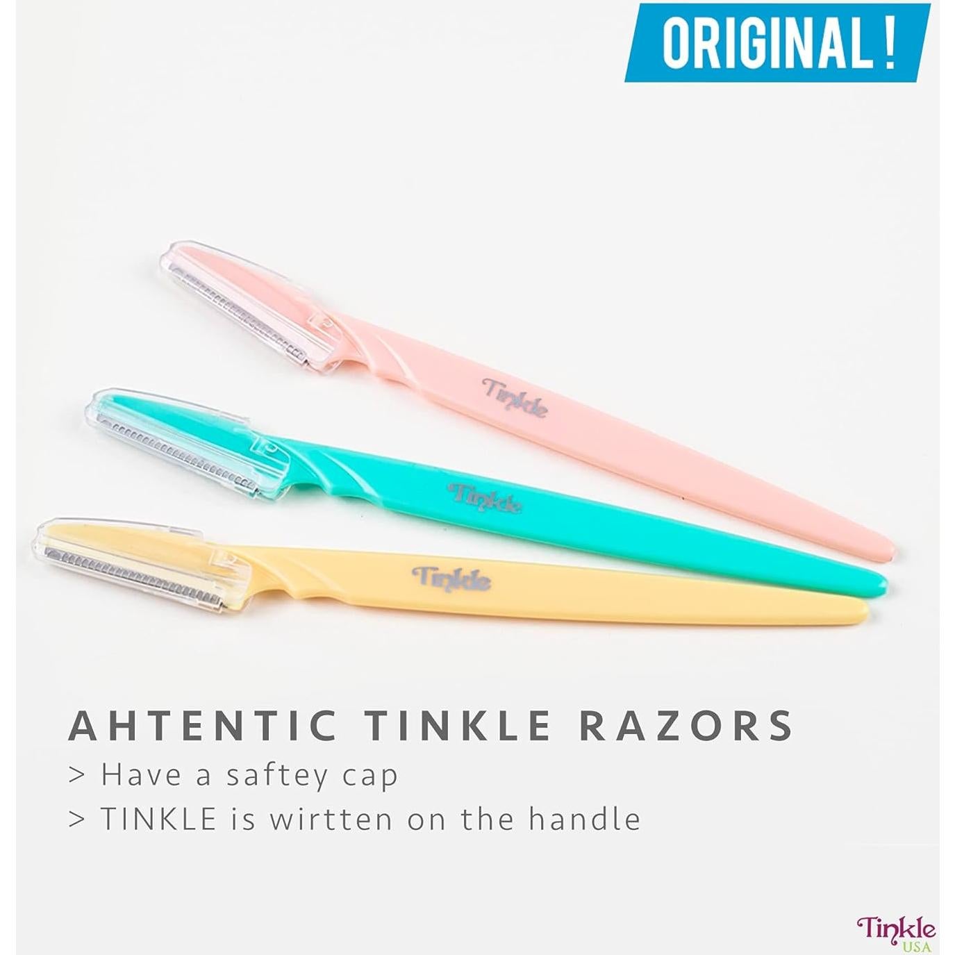 Kit de Dermaplaning Tinkle 3 Piezas - Afeitadora Facial Segura