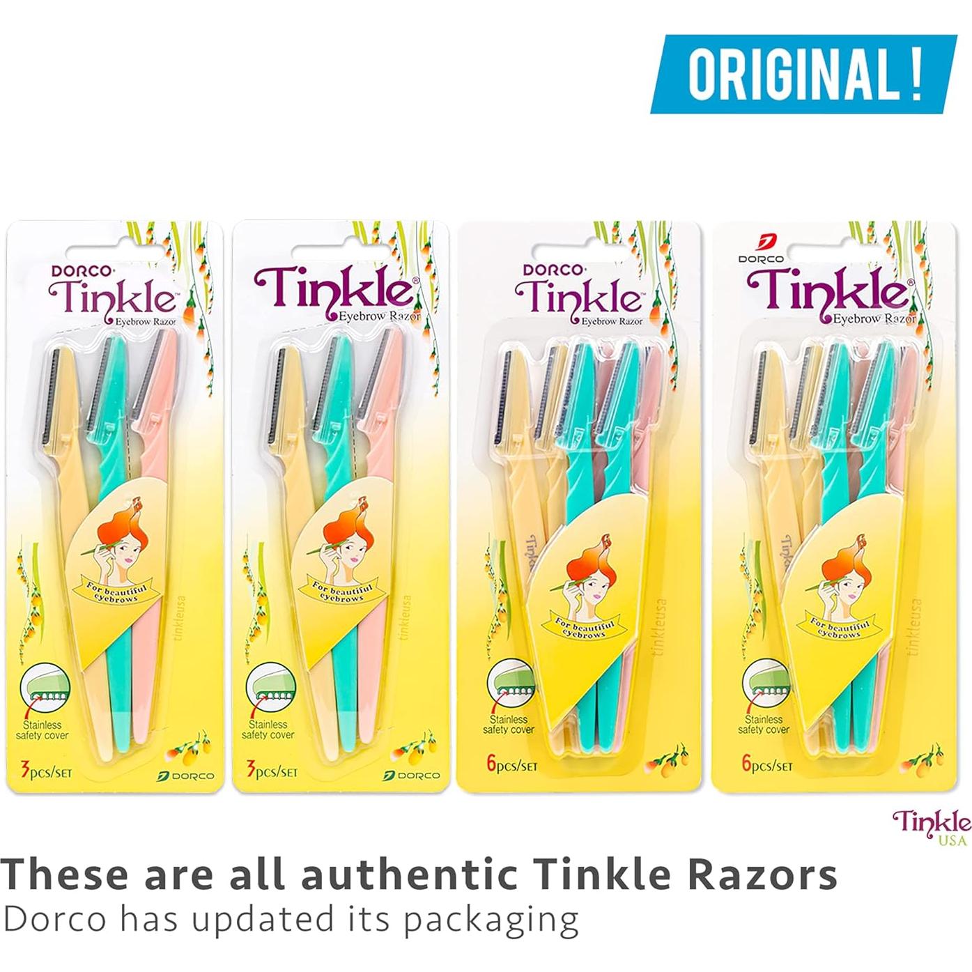 Kit de Dermaplaning Tinkle 3 Piezas - Afeitadora Facial Segura