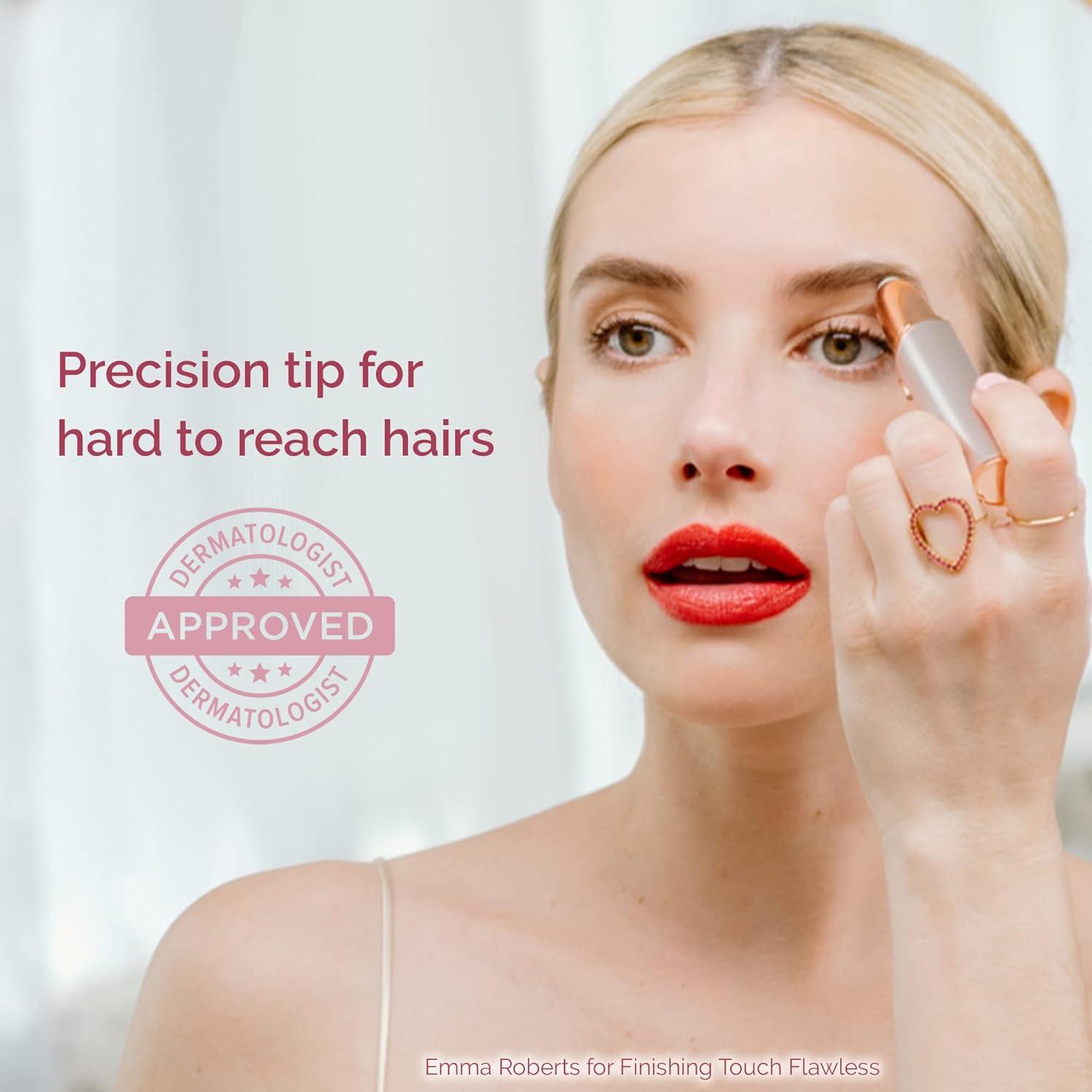 Removedor de Vello de Cejas Flawless para Mujeres con Luz LED