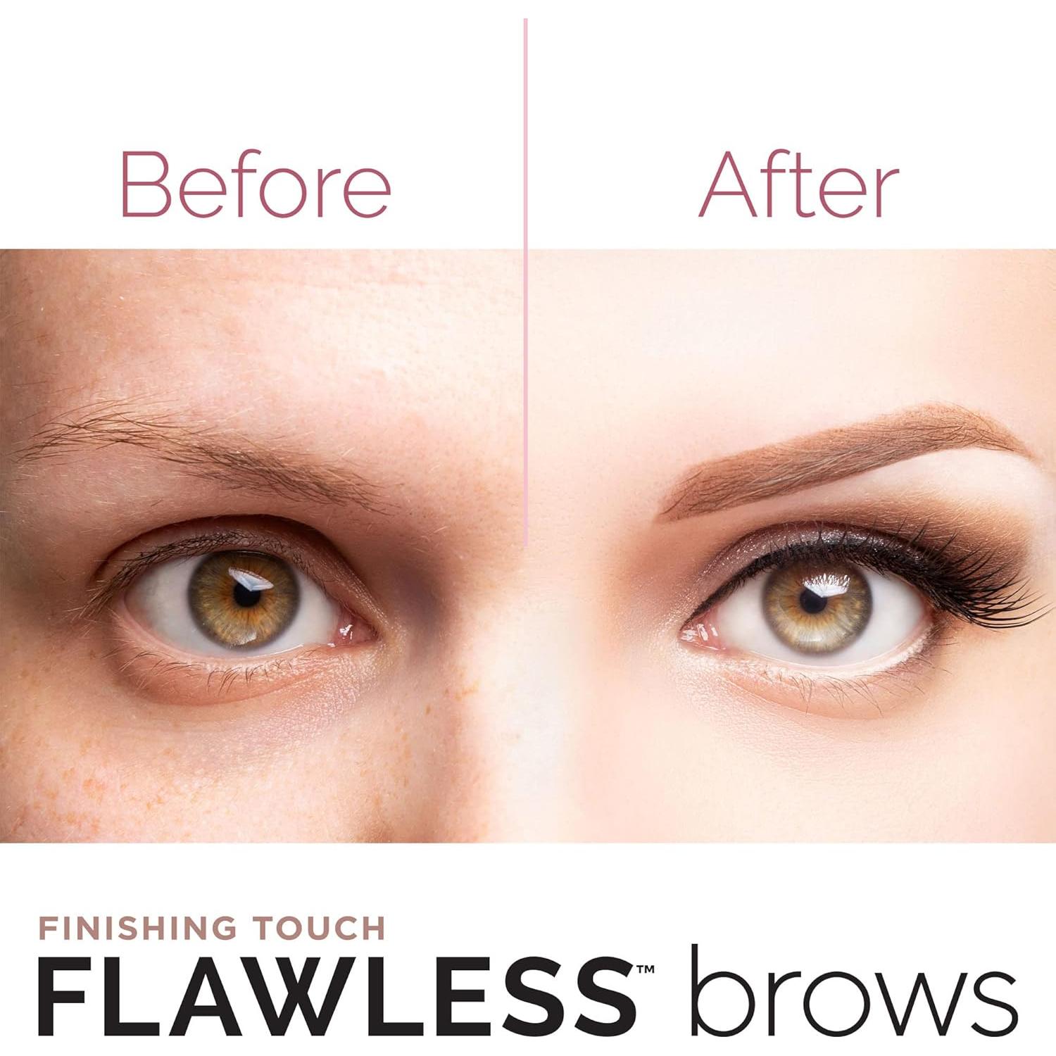 Removedor de Vello de Cejas Flawless para Mujeres con Luz LED