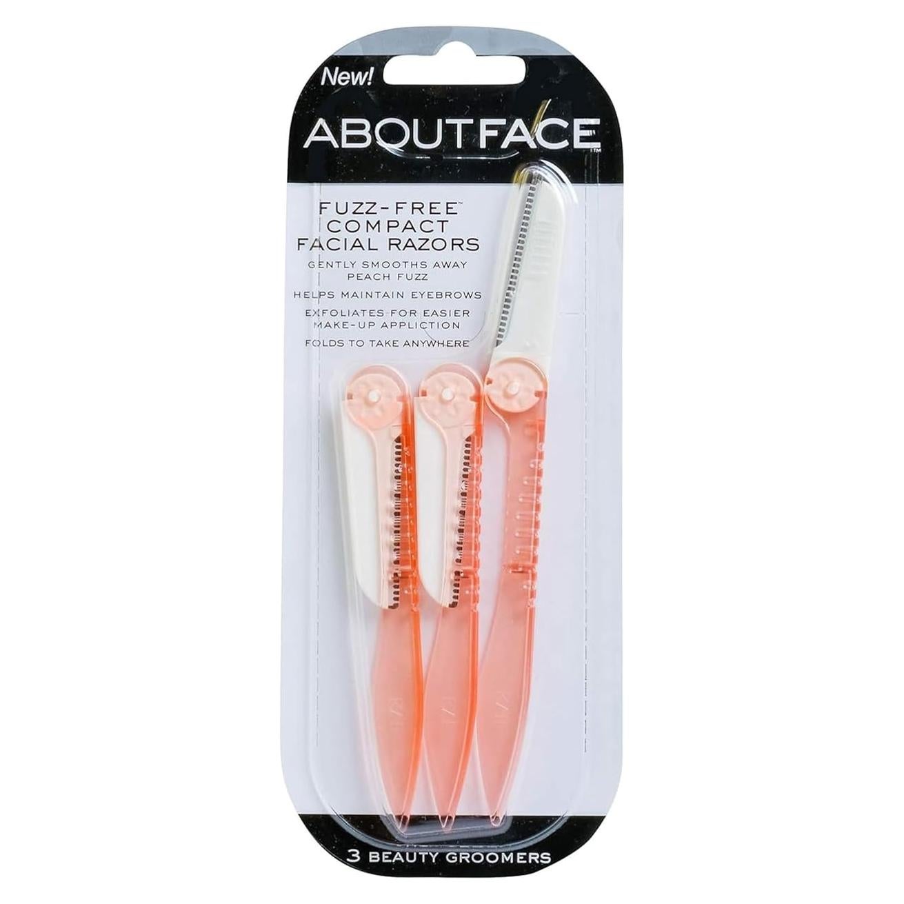 Maquinillas de Afeitar Faciales Compactas Kai - 3 Piezas