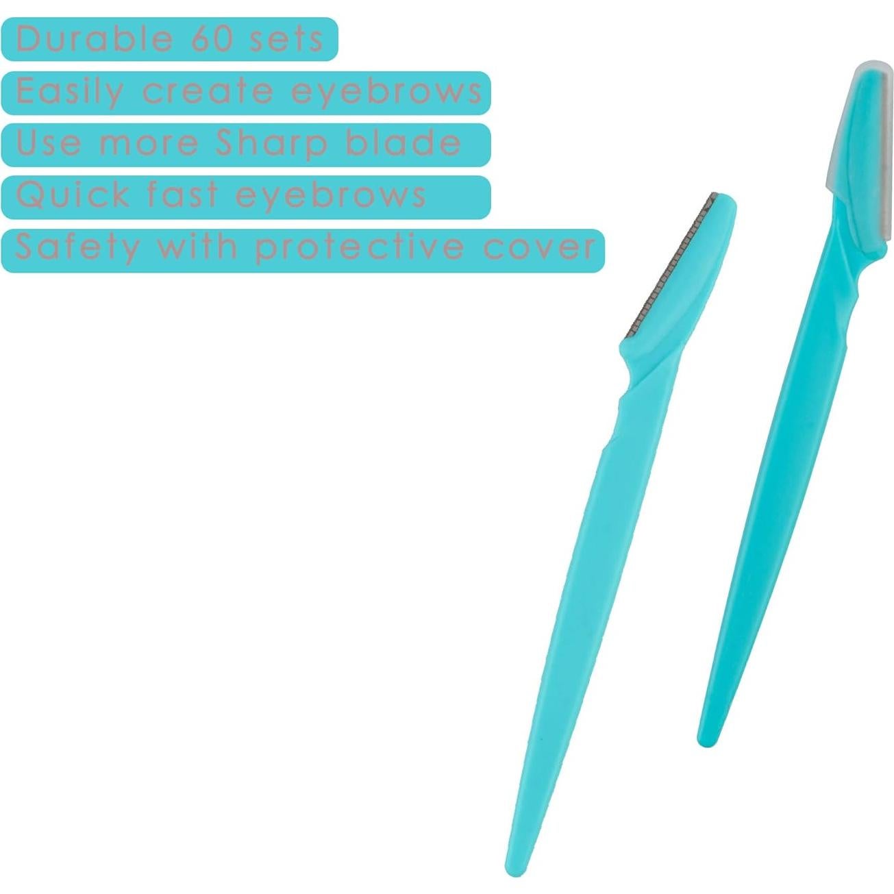 Rasuradora de Cejas 62 Piezas Mooerca - Herramienta Facial Multifuncional