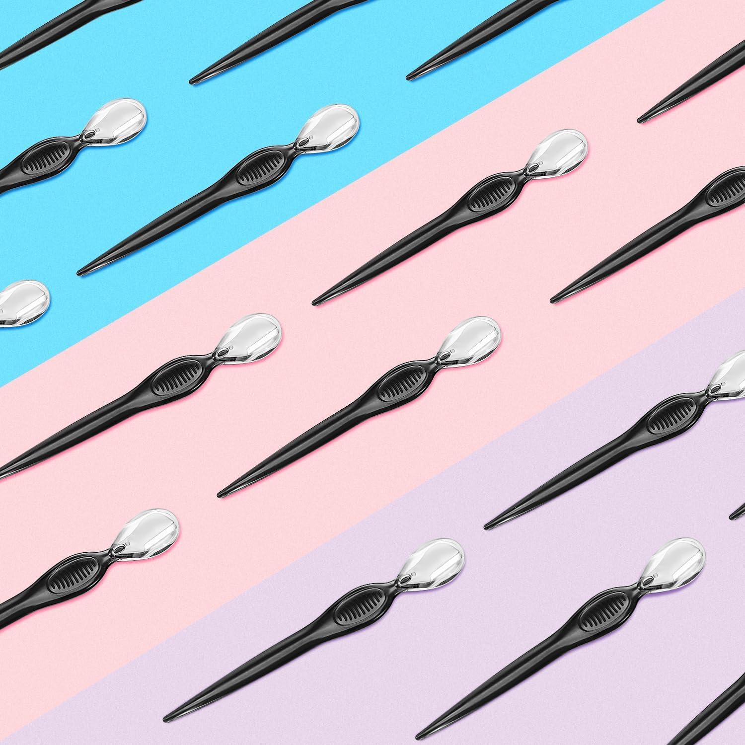 Cortadoras de Cejas Mudder 21 Piezas Acero Inoxidable Negro