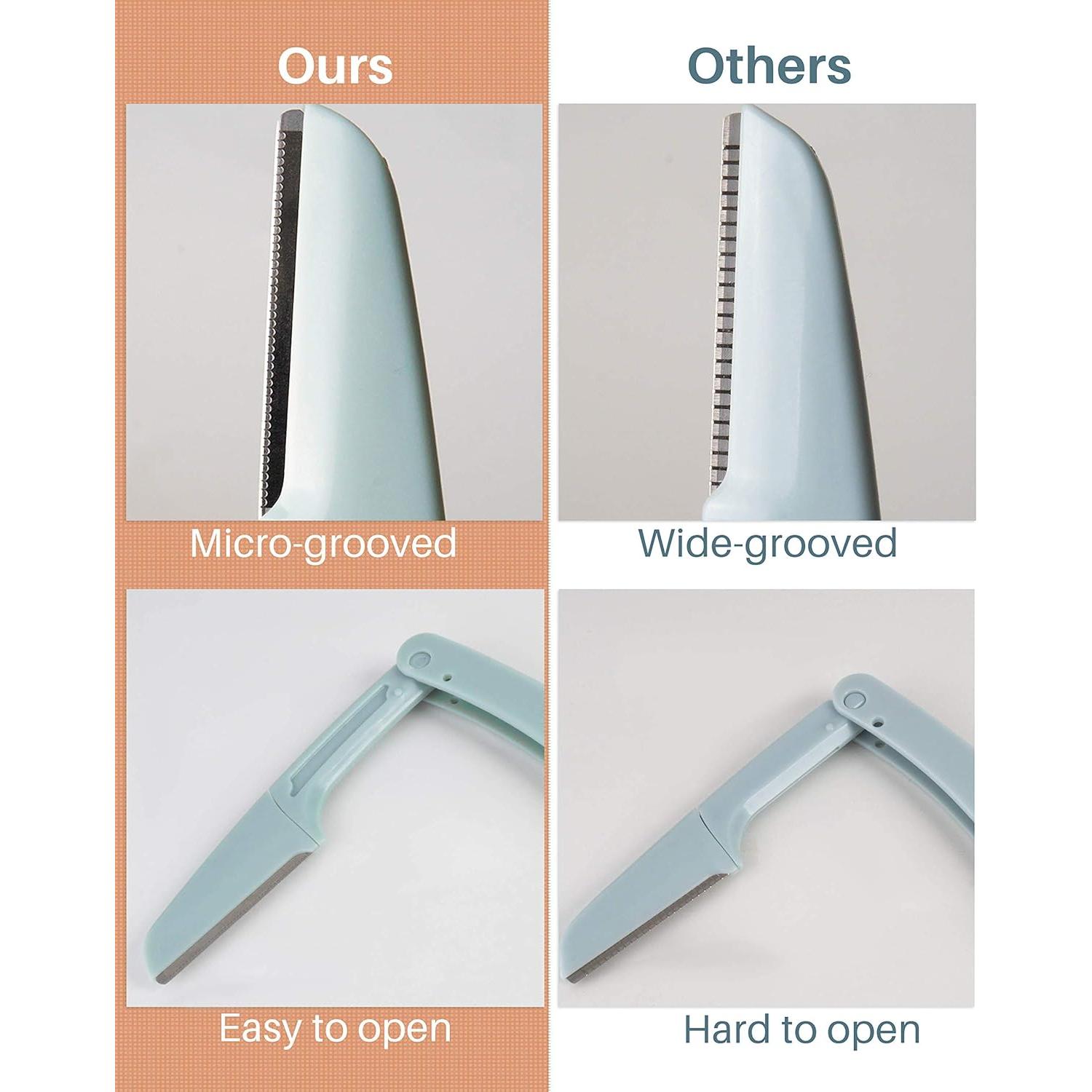 Rasuradoras de Cejas MoHern 15 Pcs, Afiladas y Seguras