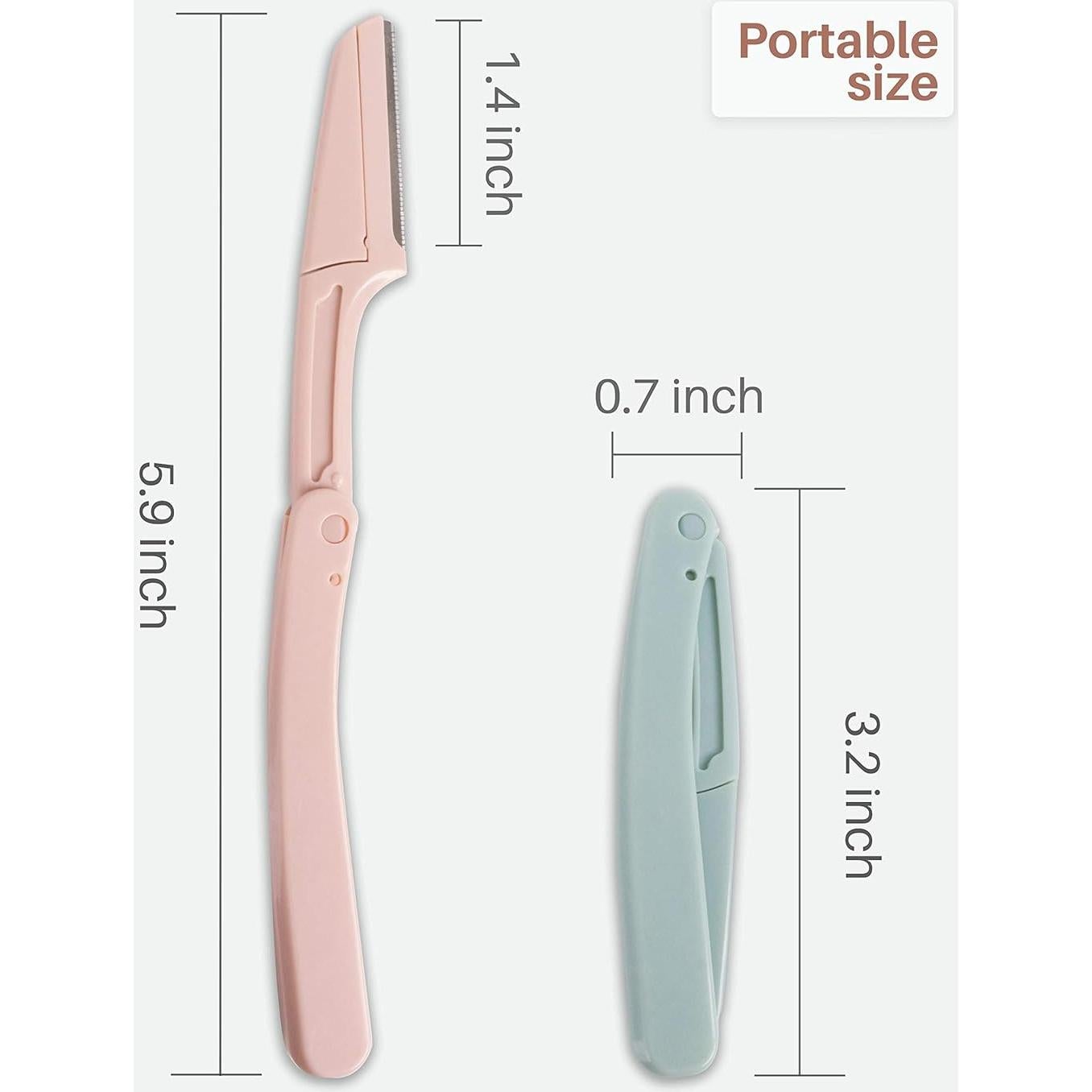 Rasuradoras de Cejas MoHern 15 Pcs, Afiladas y Seguras