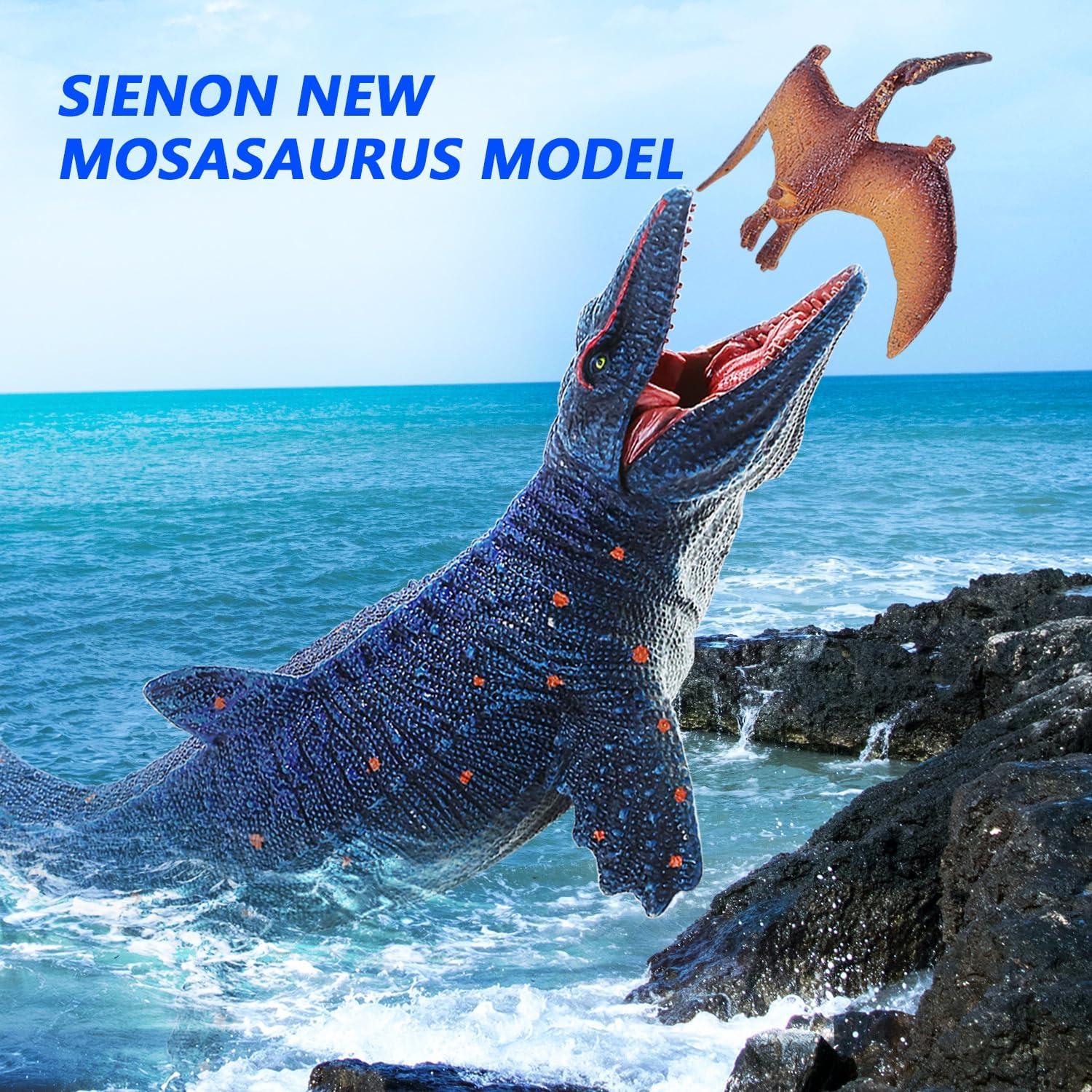 Figura de Juguete Dinosaurio Mosasaurus SIENON 29 cm Realista