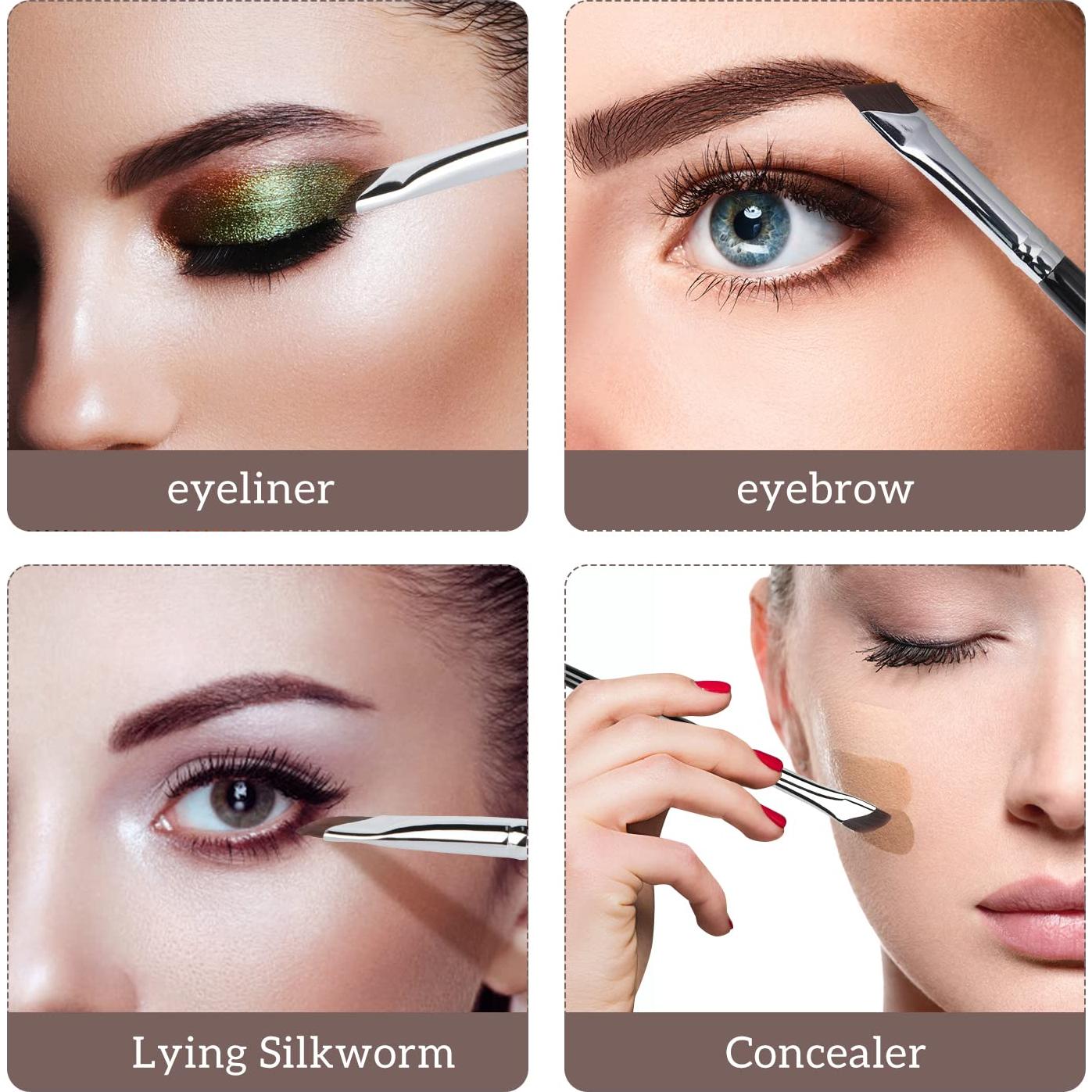 Juego de Pinceles de Delineador Etercycle - 3 Piezas