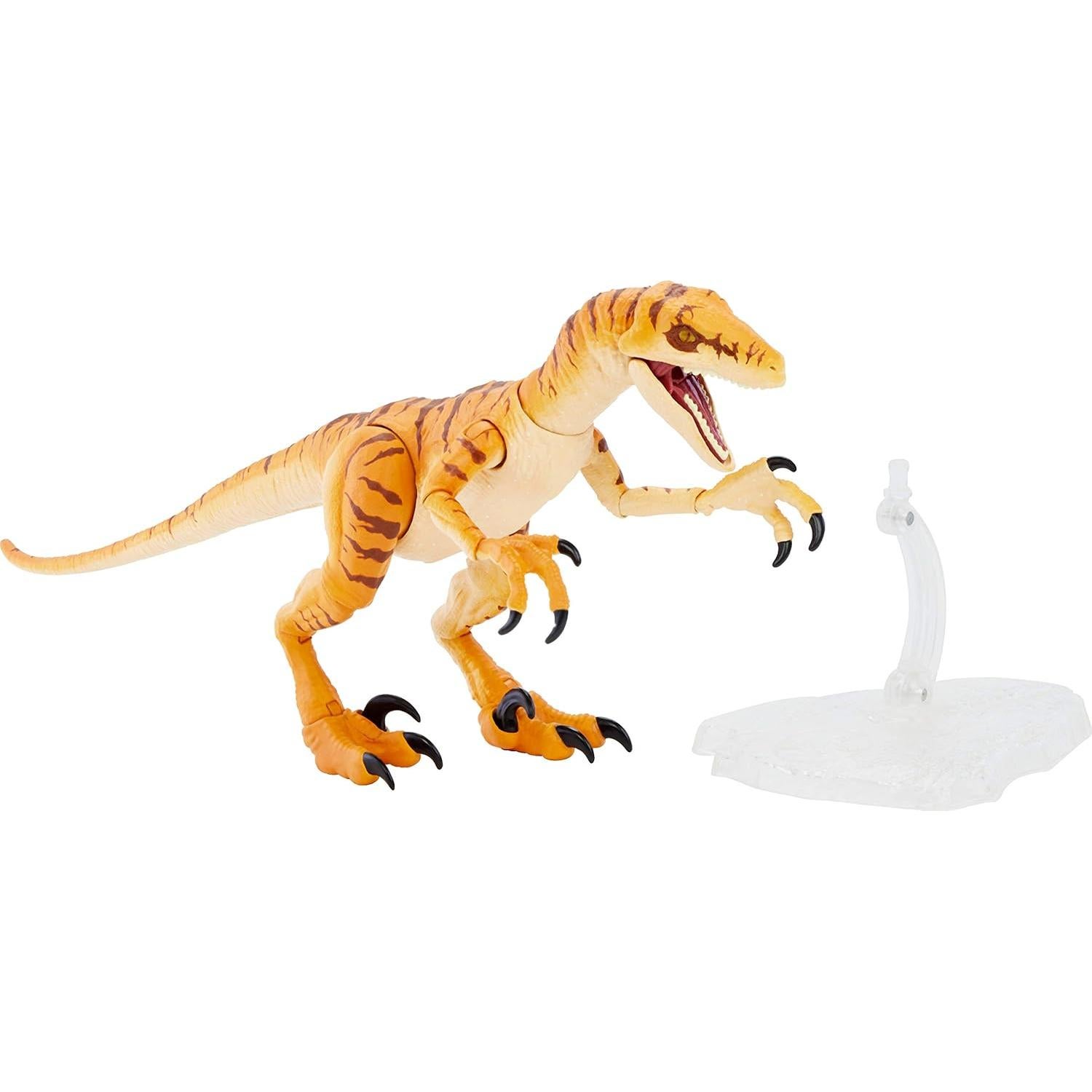 Figura Velociraptor Tigre Mattel Amber 15 cm articulada