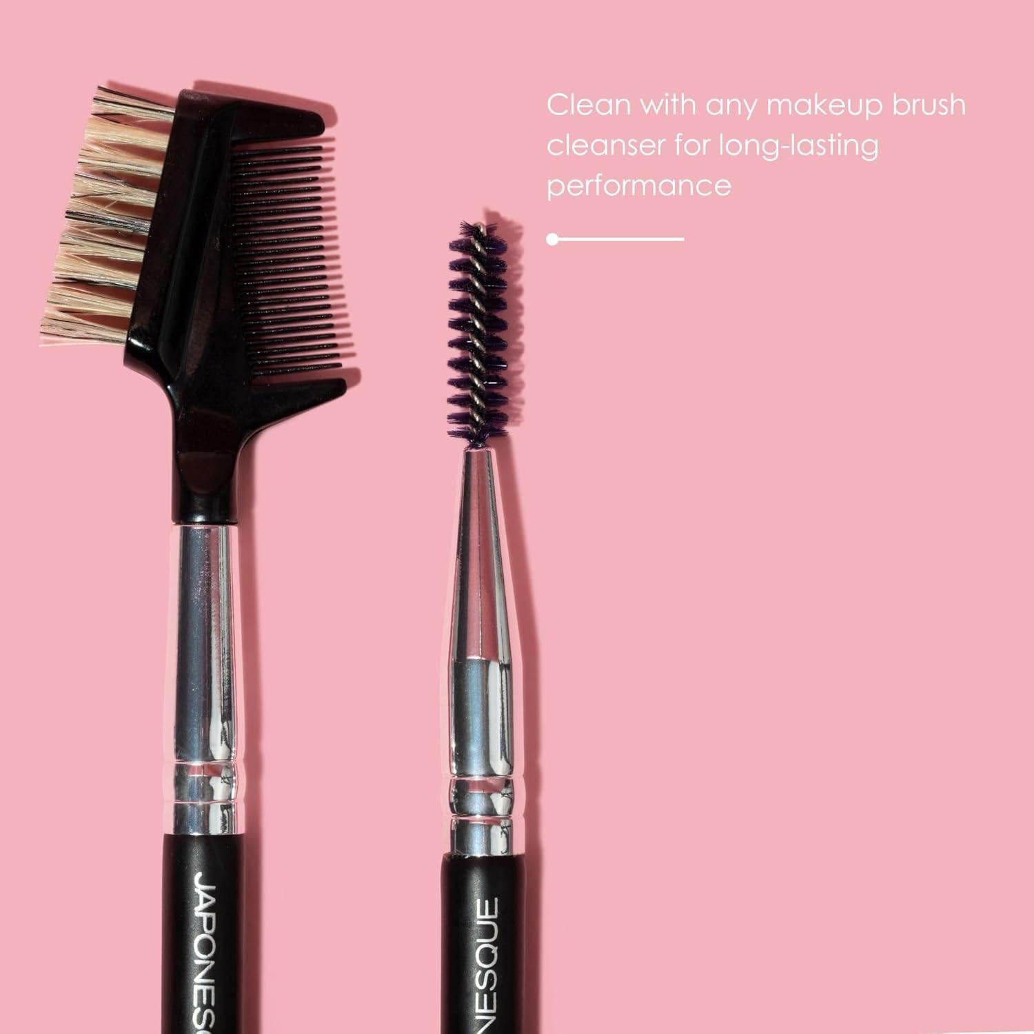 Formador de Cejas y Pestañas JAPONESQUE con 3 Cepillos