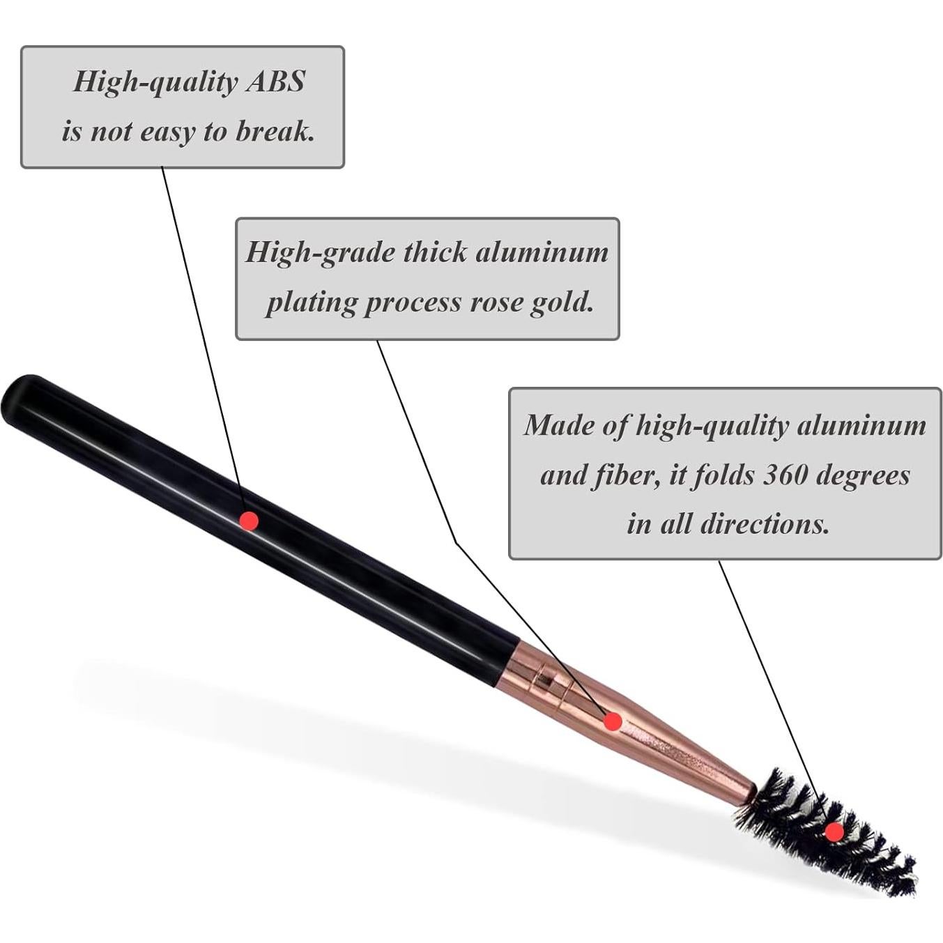 Conjunto de 5 Varitas de Cepillo de Maquillaje UorPoto