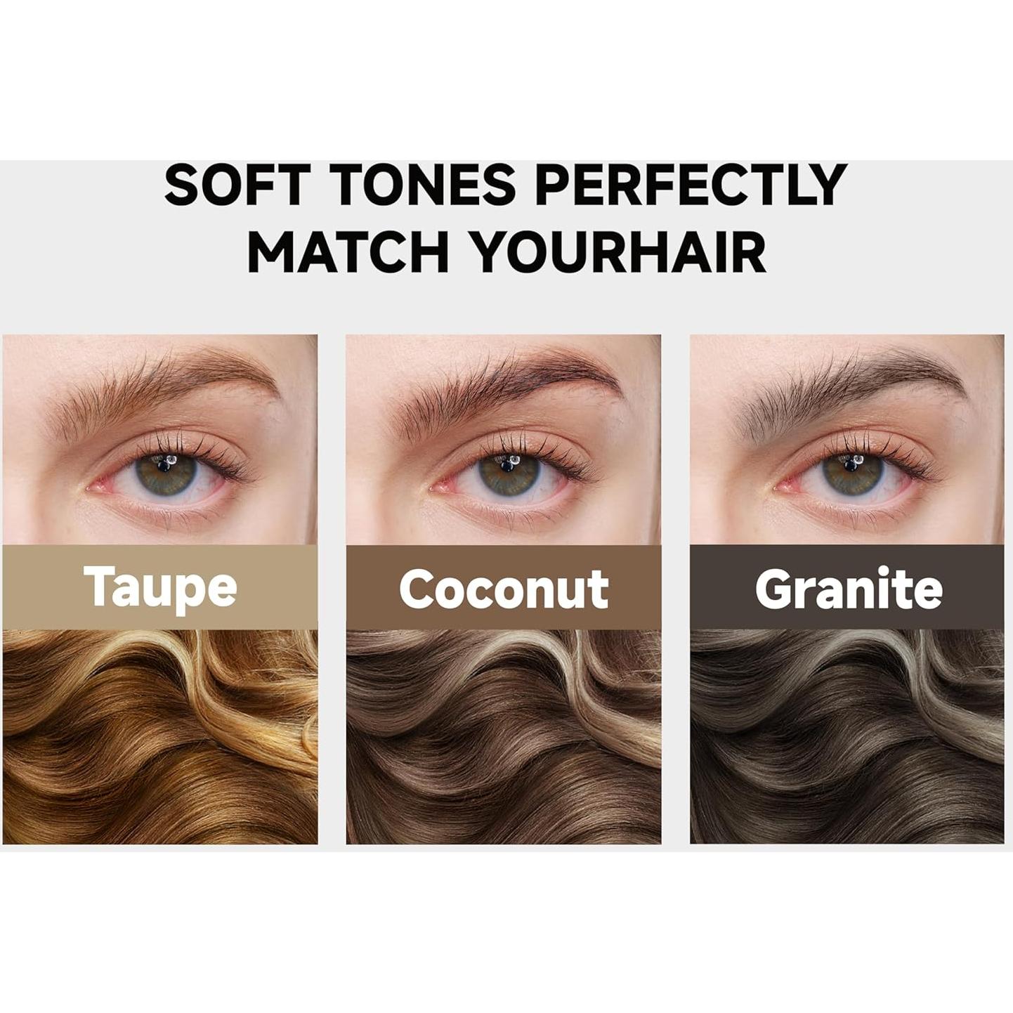 Lápiz de Cejas Unicos Coco, Impermeable, 24hrs Duración