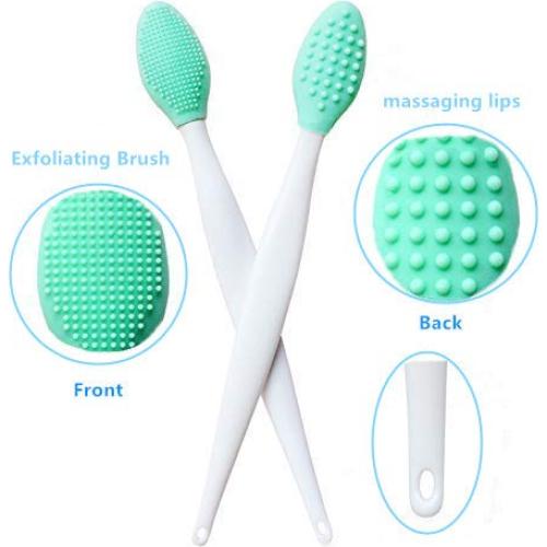 3 Cepillos Exfoliantes de Labios Silicona Doble Cara New Prominent