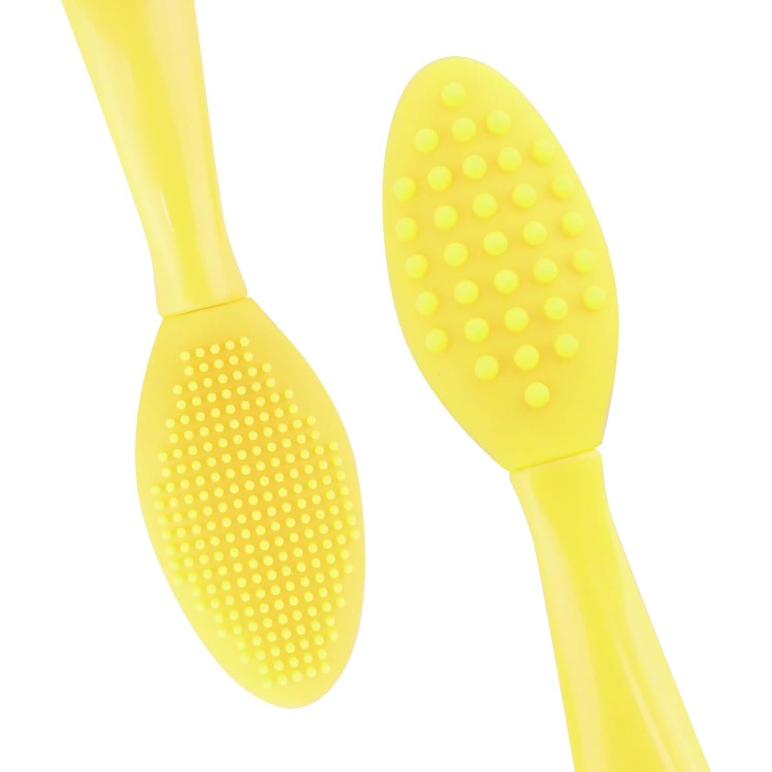 Cepillo Exfoliante para Labios YOUKOOL Doble Cara Amarillo 2pcs