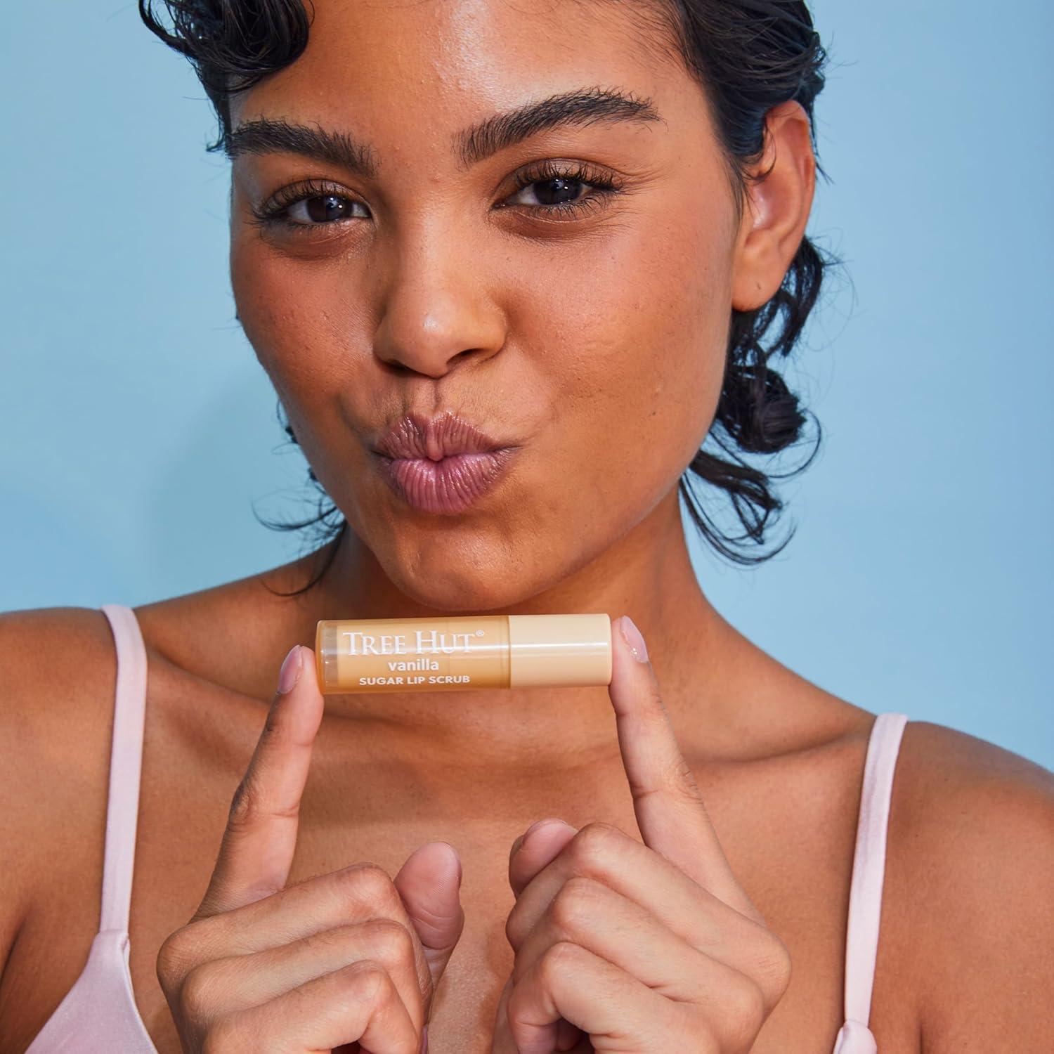 Exfoliante Labial Tree Hut Vainilla 3.4g - Suave y Nutritivo