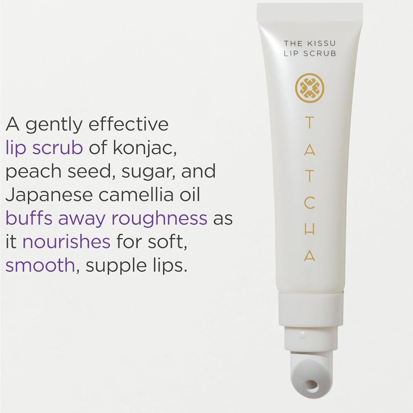 Exfoliante Labial Kissu Tatcha 11.4x2.5cm Hidratante