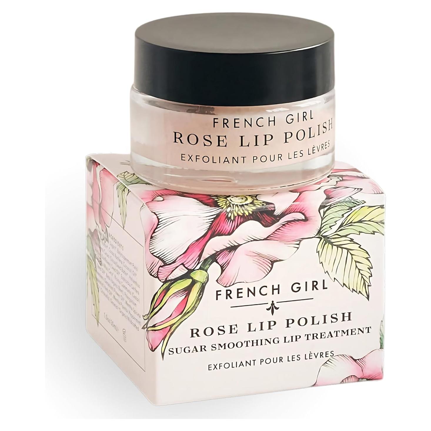 Exfoliante Labial Rosa Chica Francesa 28g - Hidratante Orgánico