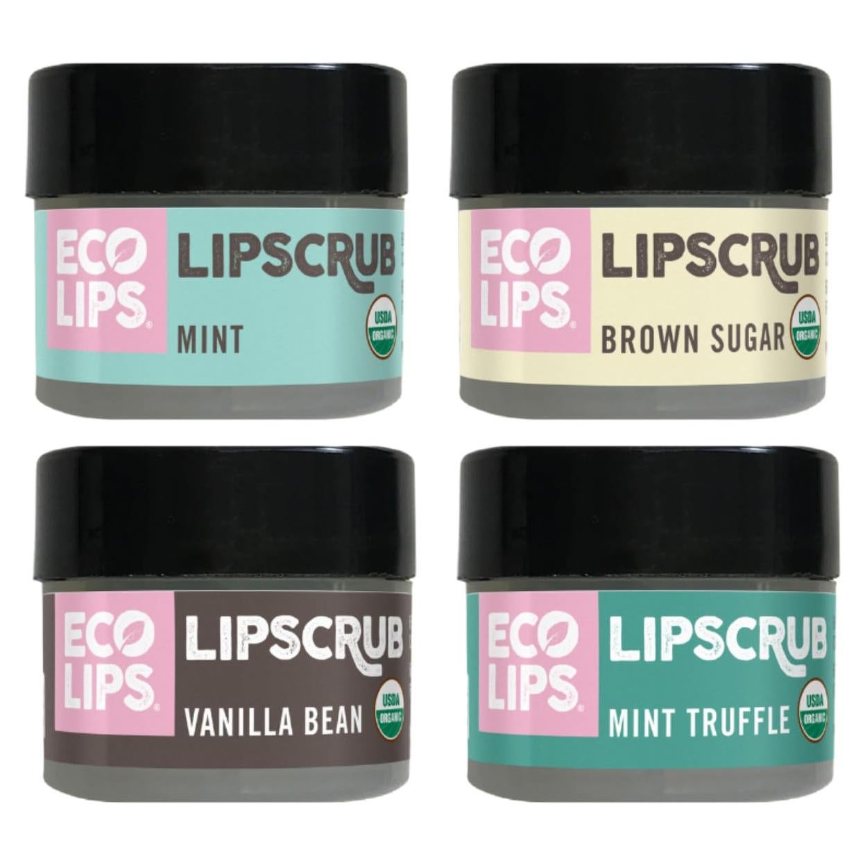 Exfoliante Labial Orgánico Eco Lips - Azúcar y Coco 4x7.1g