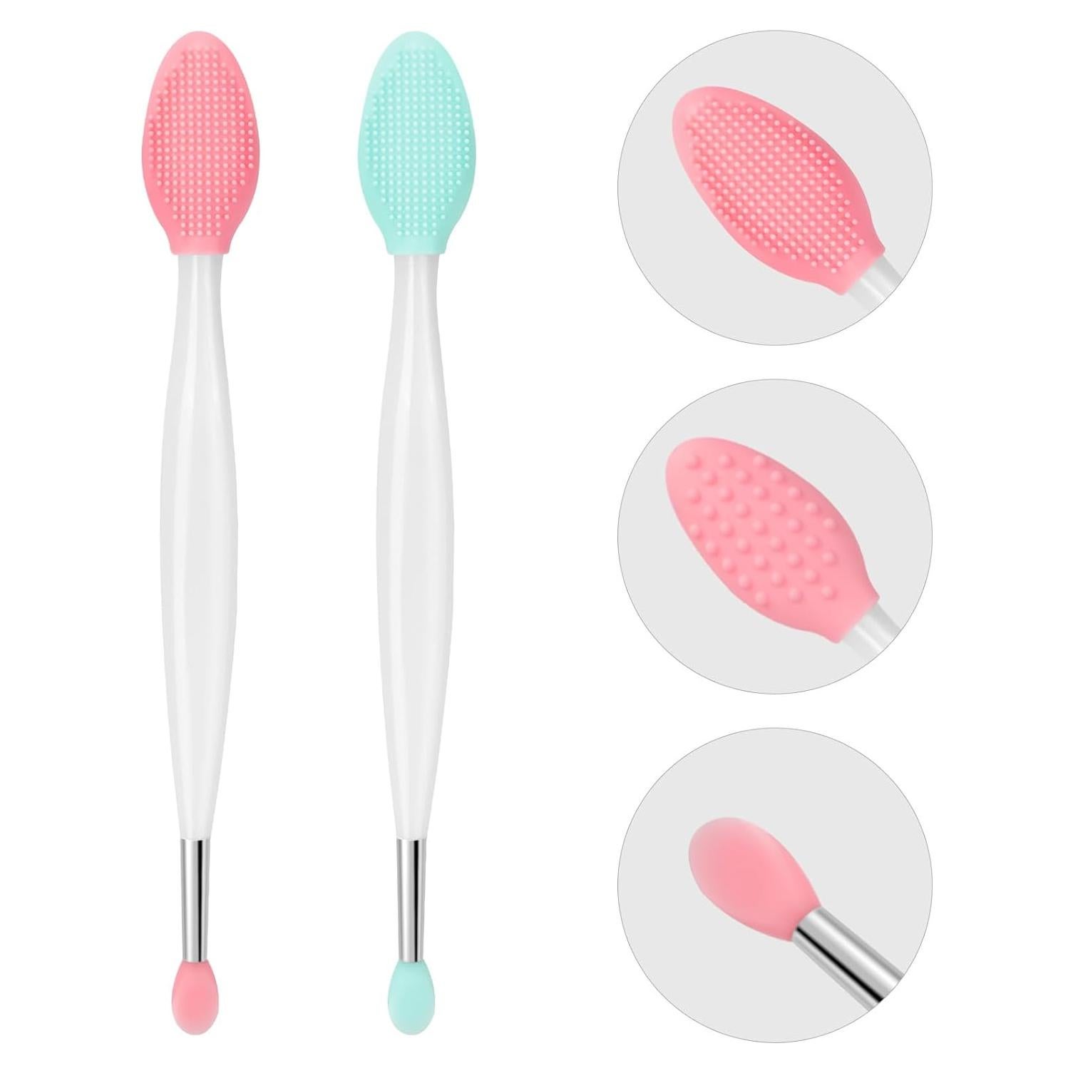 Cepillo Exfoliante de Labios Unaone - 2 Piezas Silicona