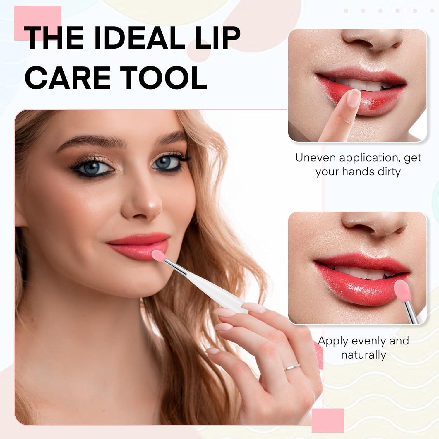 Cepillo Exfoliante de Labios Unaone - 2 Piezas Silicona