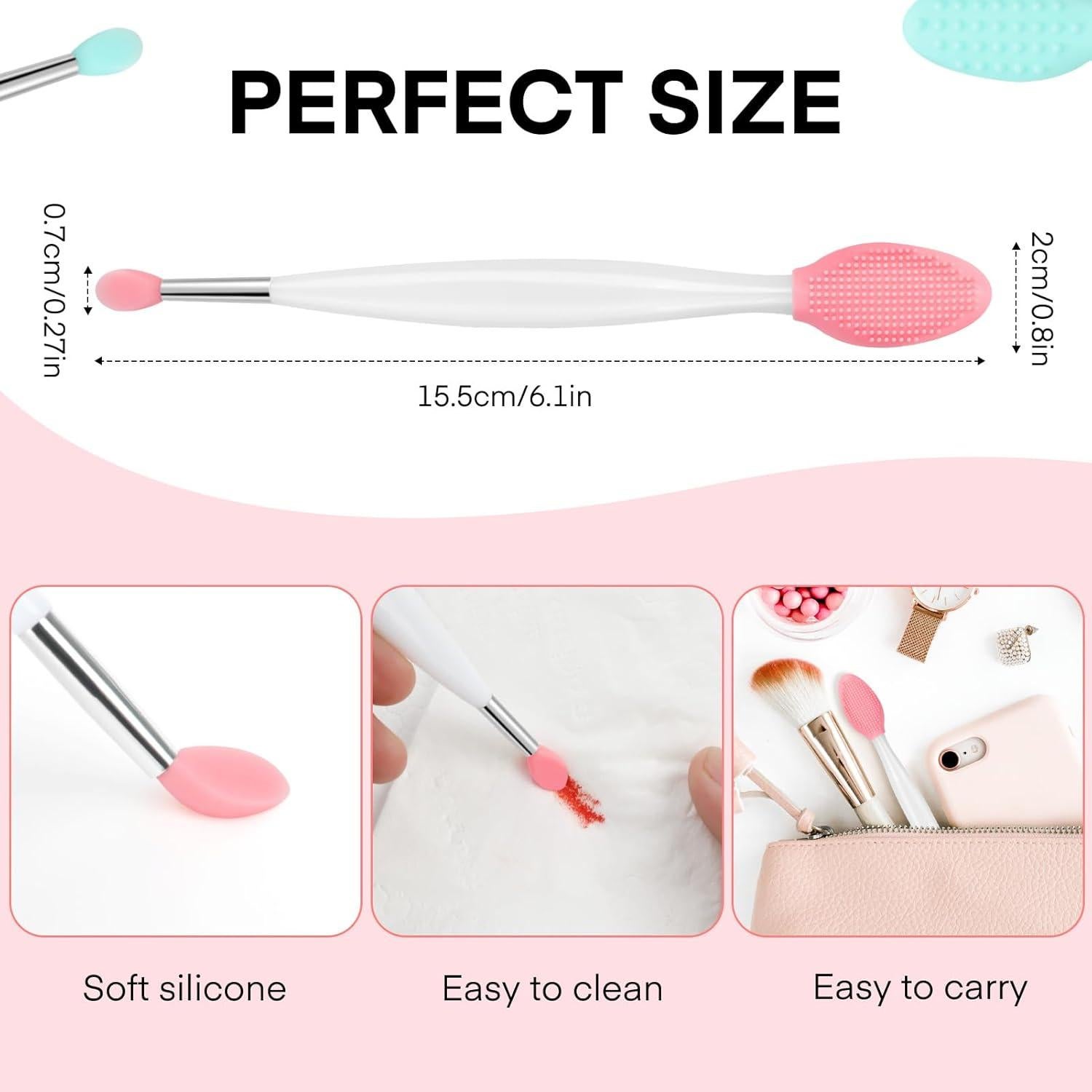 Cepillo Exfoliante de Labios Unaone - 2 Piezas Silicona