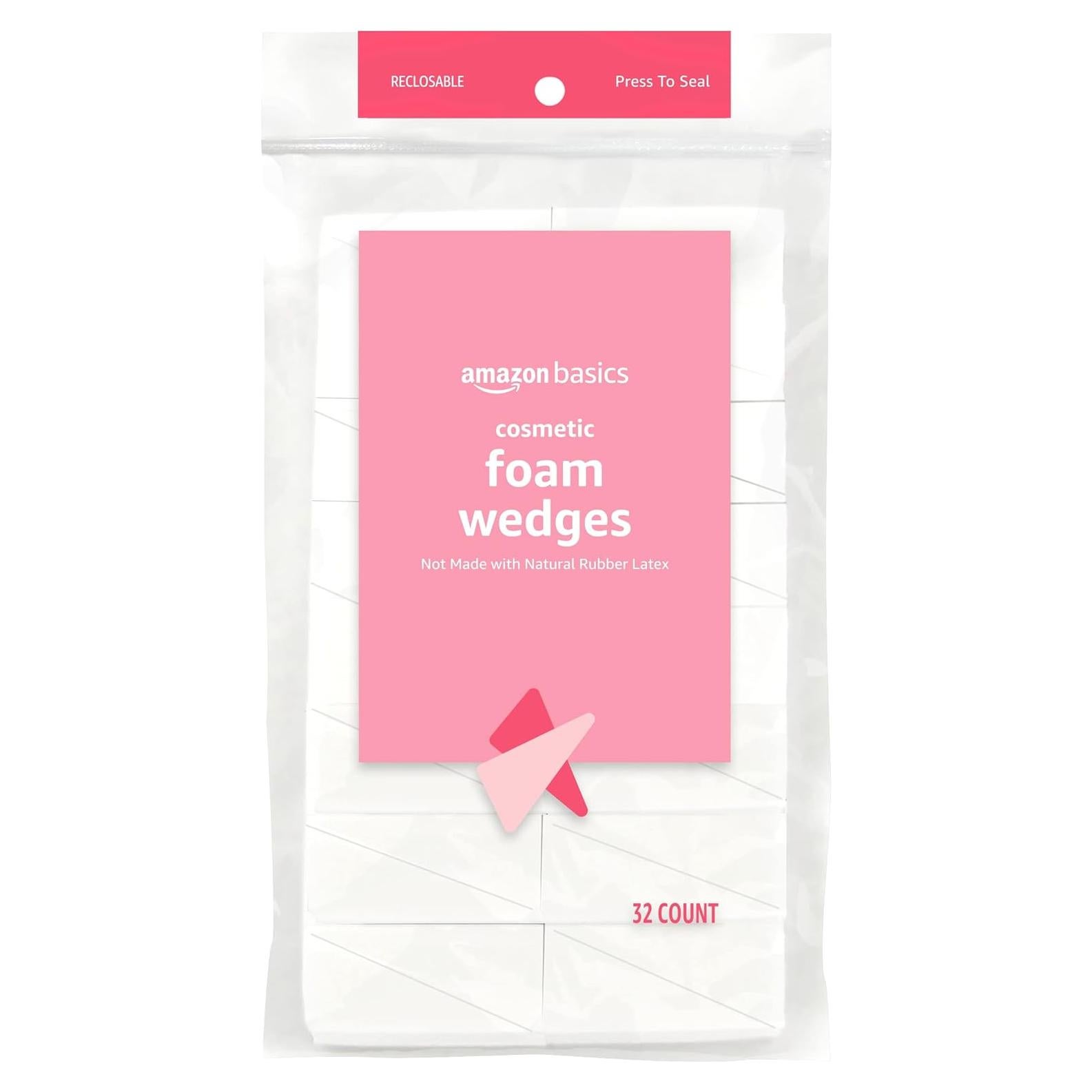 Esponjas de Espuma Cosmética Amazon Basics 32 Unidades