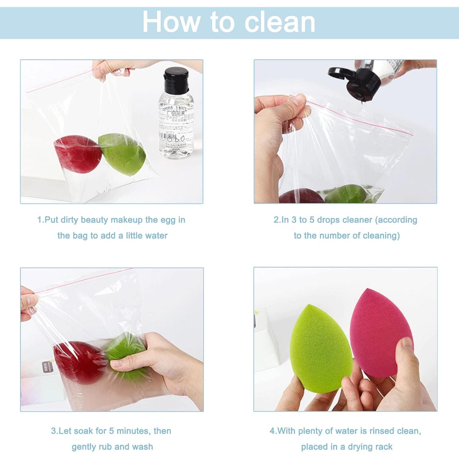 Juego de 12 Esponjas de Maquillaje Scartink Multicolor